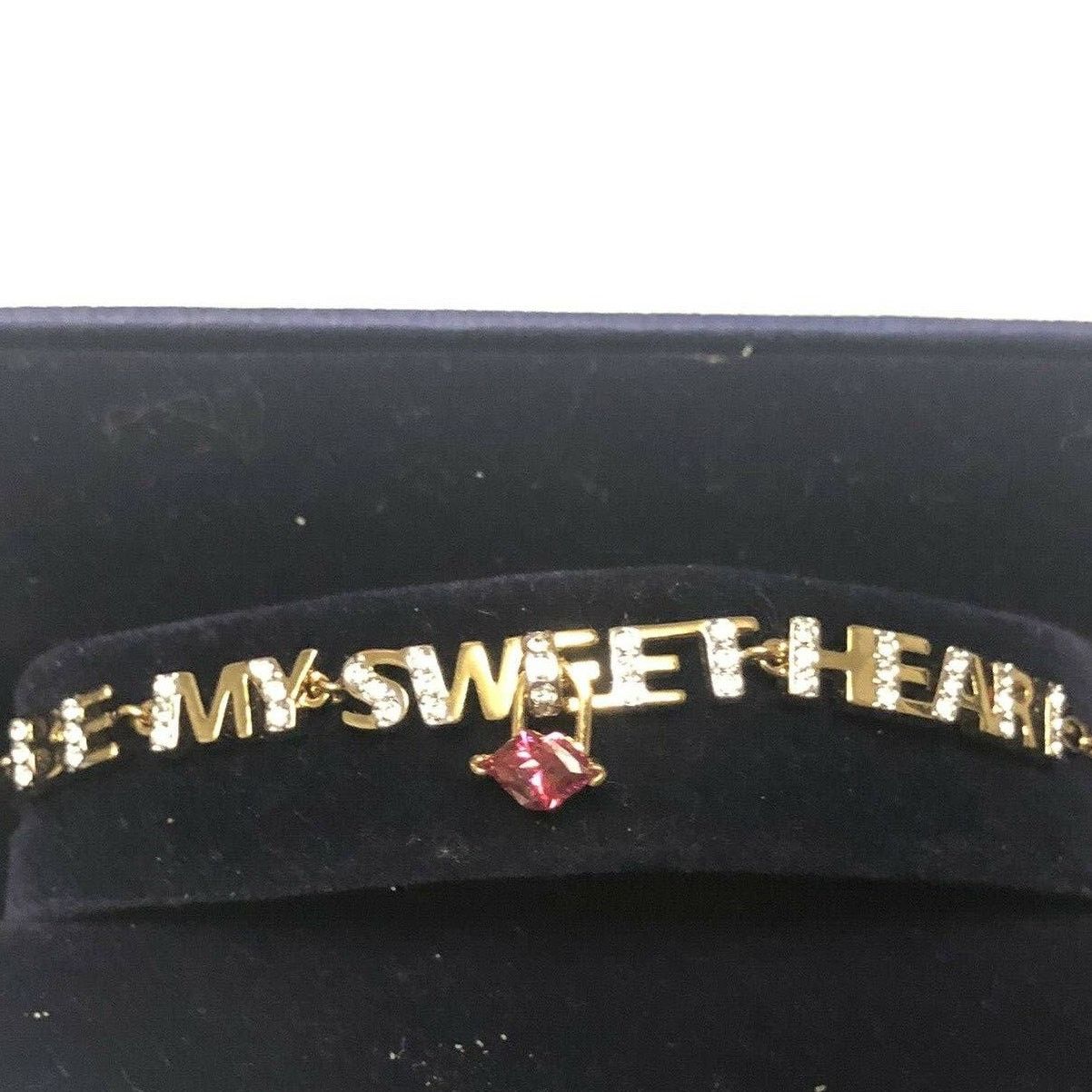 Swarovski Swarovski Be my Sweet heart Red Lip Charm bracelet Size ONE SIZE - 9 Thumbnail