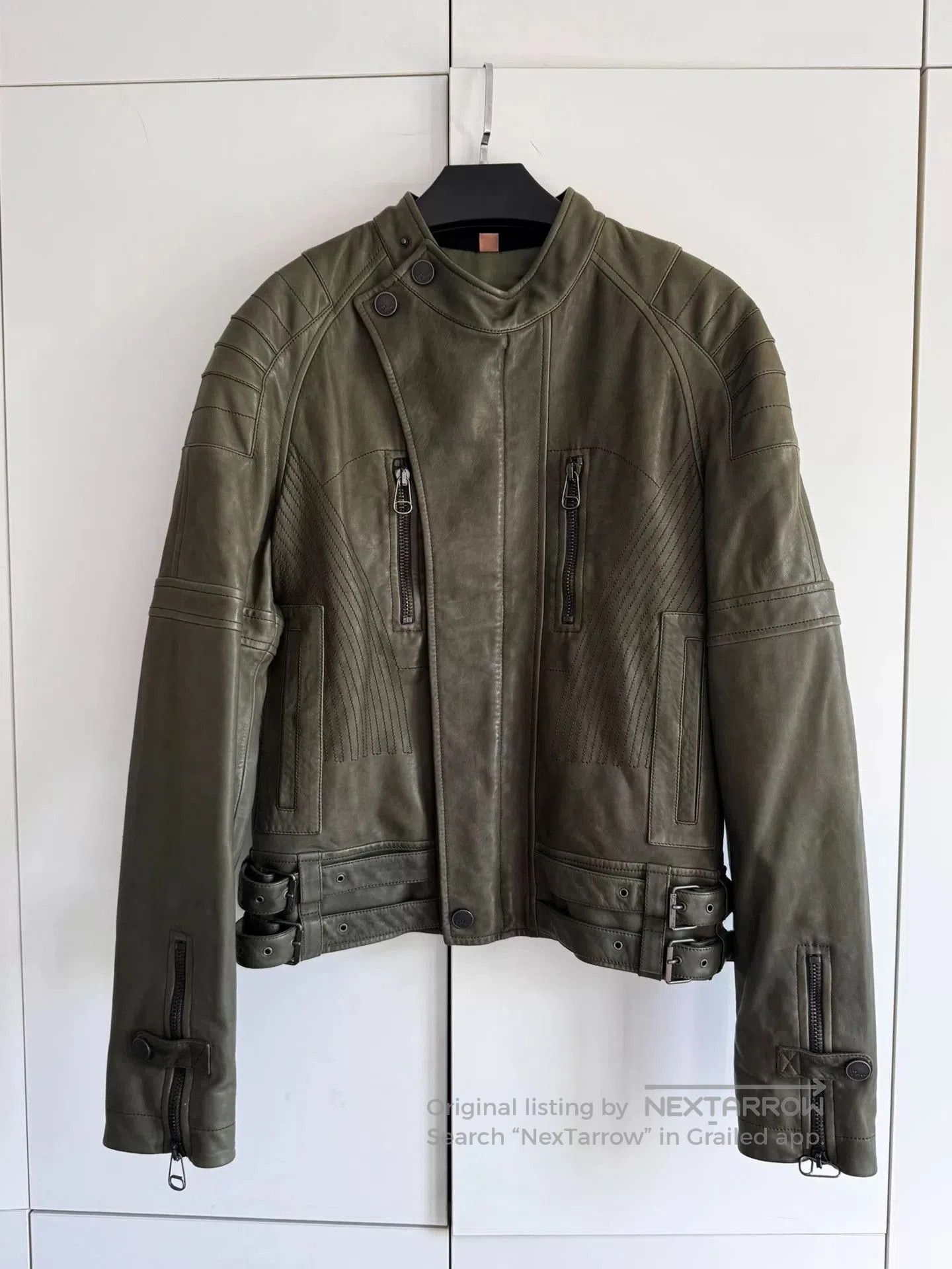 John Galliano John Galliano Dragon Embroidery Leather Jacket. Size US S / EU 44-46 / 1 - 3 Thumbnail