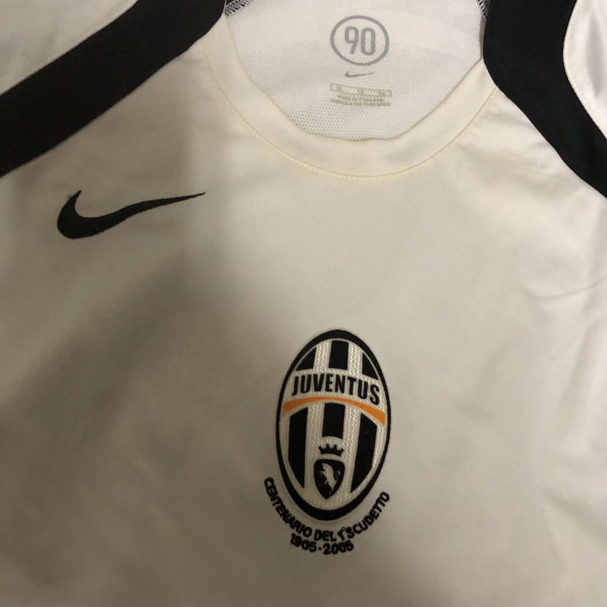 Nike Vintage Nike Juventus Training Soccer Jersey Total 90s 2005 Size US XL / EU 56 / 4 - 2 Thumbnail