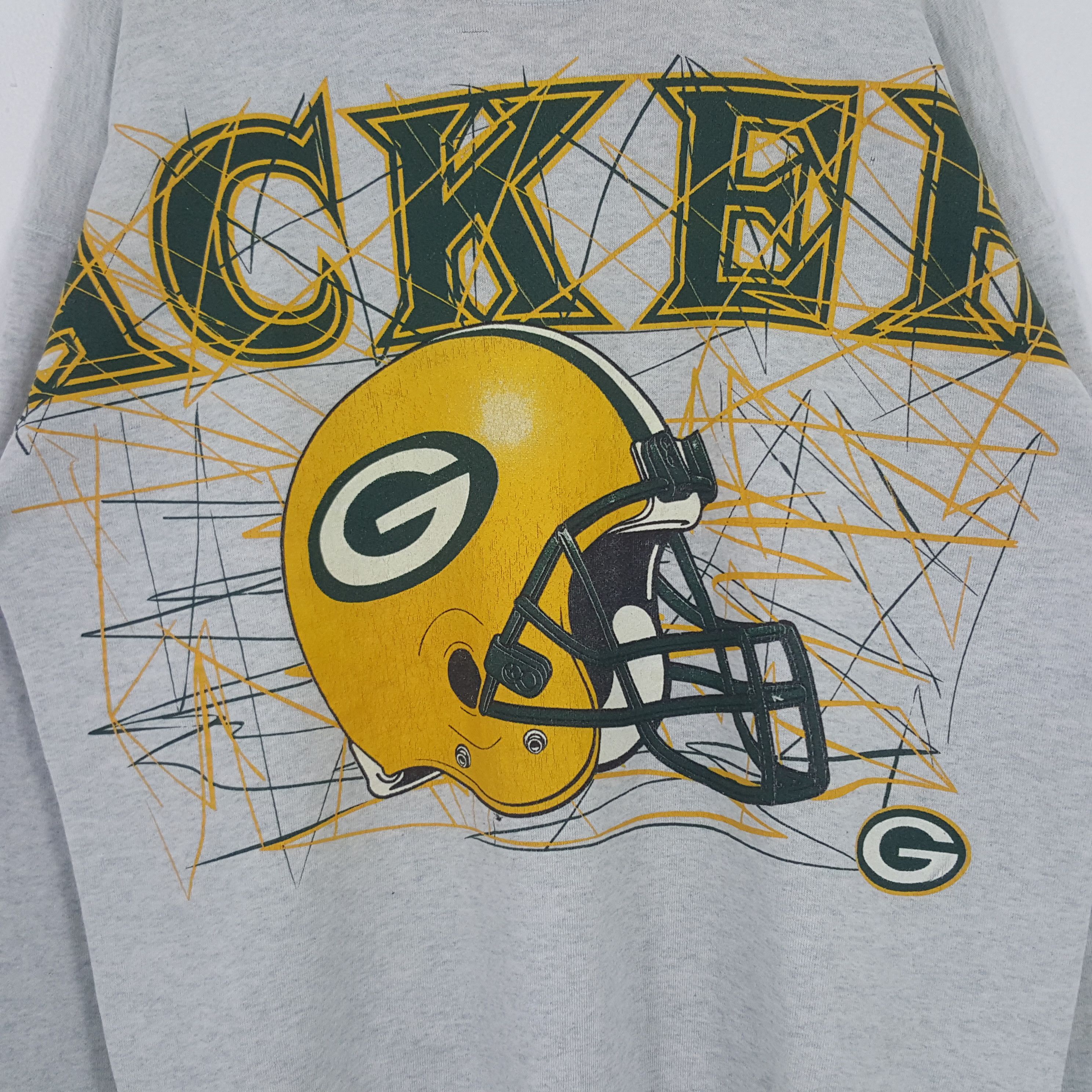 NFL × Vintage Vintage Packers American Football Team Sweatshirt Size US XL / EU 56 / 4 - 2 Thumbnail