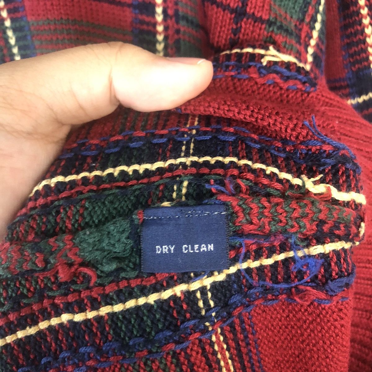Ralph Lauren Polo Ralph Lauren checkered Red Knitwear #A22 Size US L / EU 52-54 / 3 - 10 Thumbnail