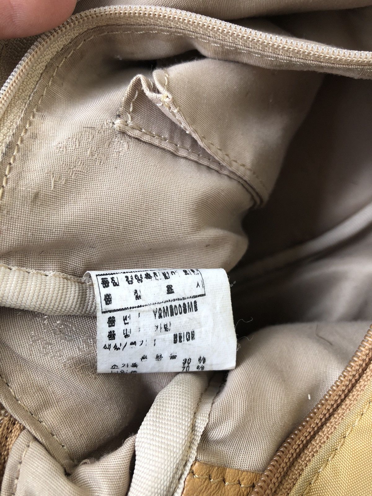 Y's for Men Sacsny Y’saccs By Yohji Yamamoto Front Leather Shoulder Bag Size ONE SIZE - 9 Thumbnail