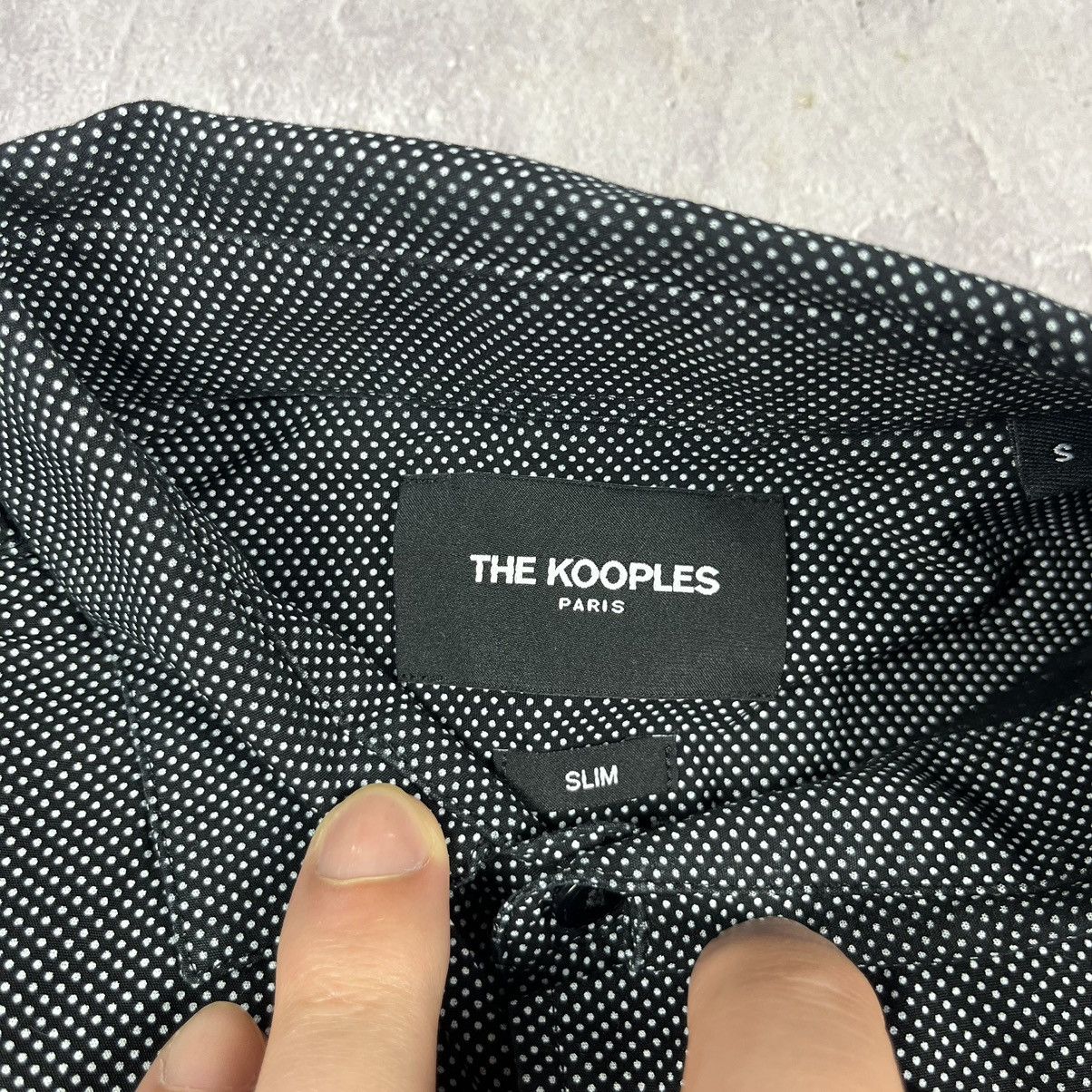 The Kooples The Kooples Black Long Sleeve Button Slim Shirt BLACK WHITE Size US S / EU 44-46 / 1 - 4 Thumbnail