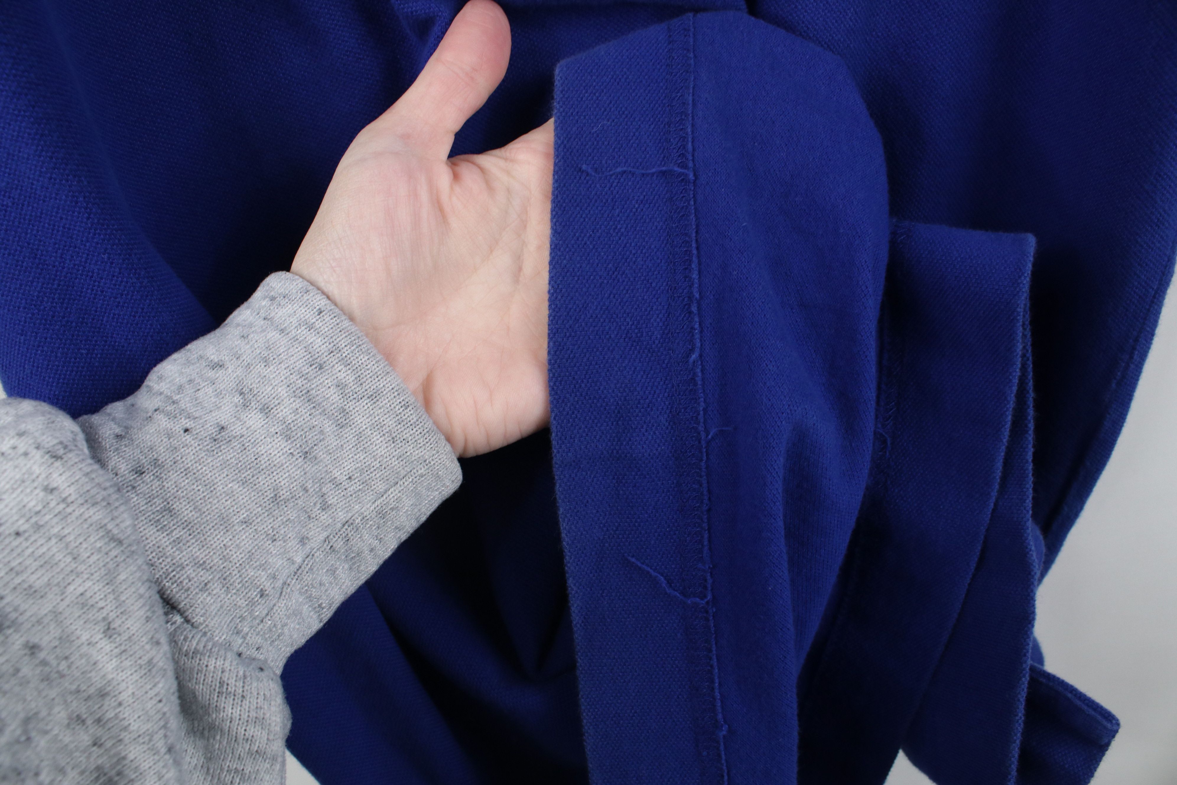 Nautica Vintage 90s Nautica Spell Out Collared Golf Polo Shirt Blue Size US M / EU 48-50 / 2 - 12 Thumbnail