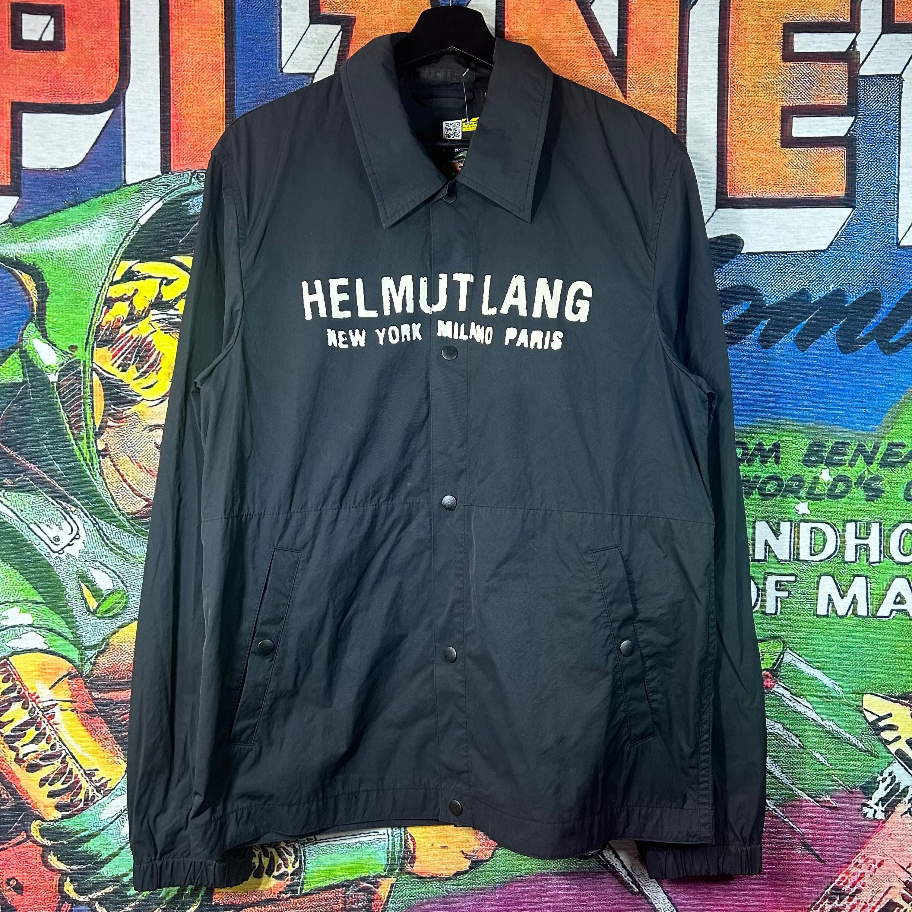 Helmut Lang Helmut Lang ‘New York Milano Paris’ Stadium Jacket Size M Size US M / EU 48-50 / 2 - 1 Thumbnail