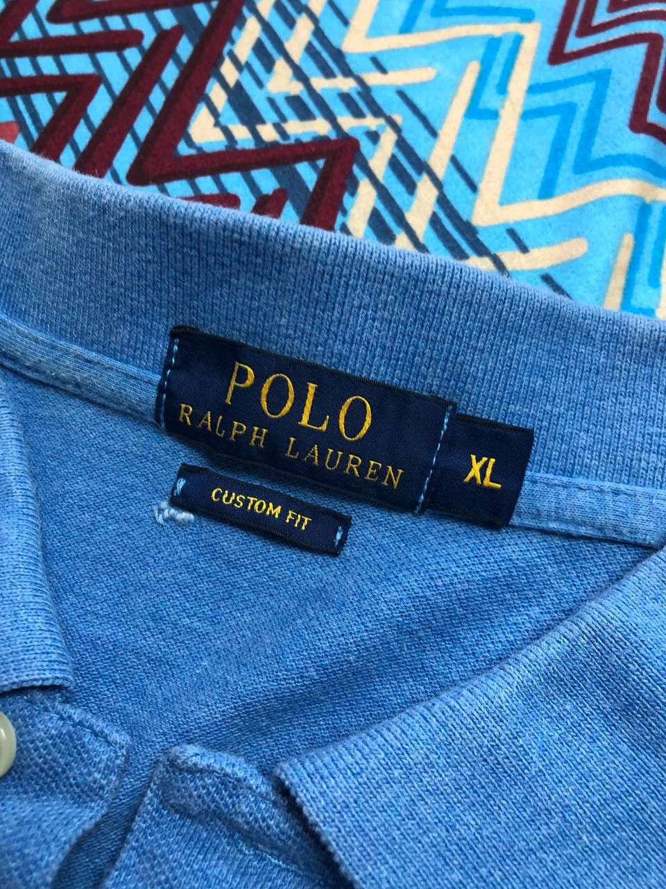 Polo Ralph Lauren × Vintage Vintage 90s Polo Ralph Lauren Cotton Polo Shirt Size US XL / EU 56 / 4 - 2 Thumbnail