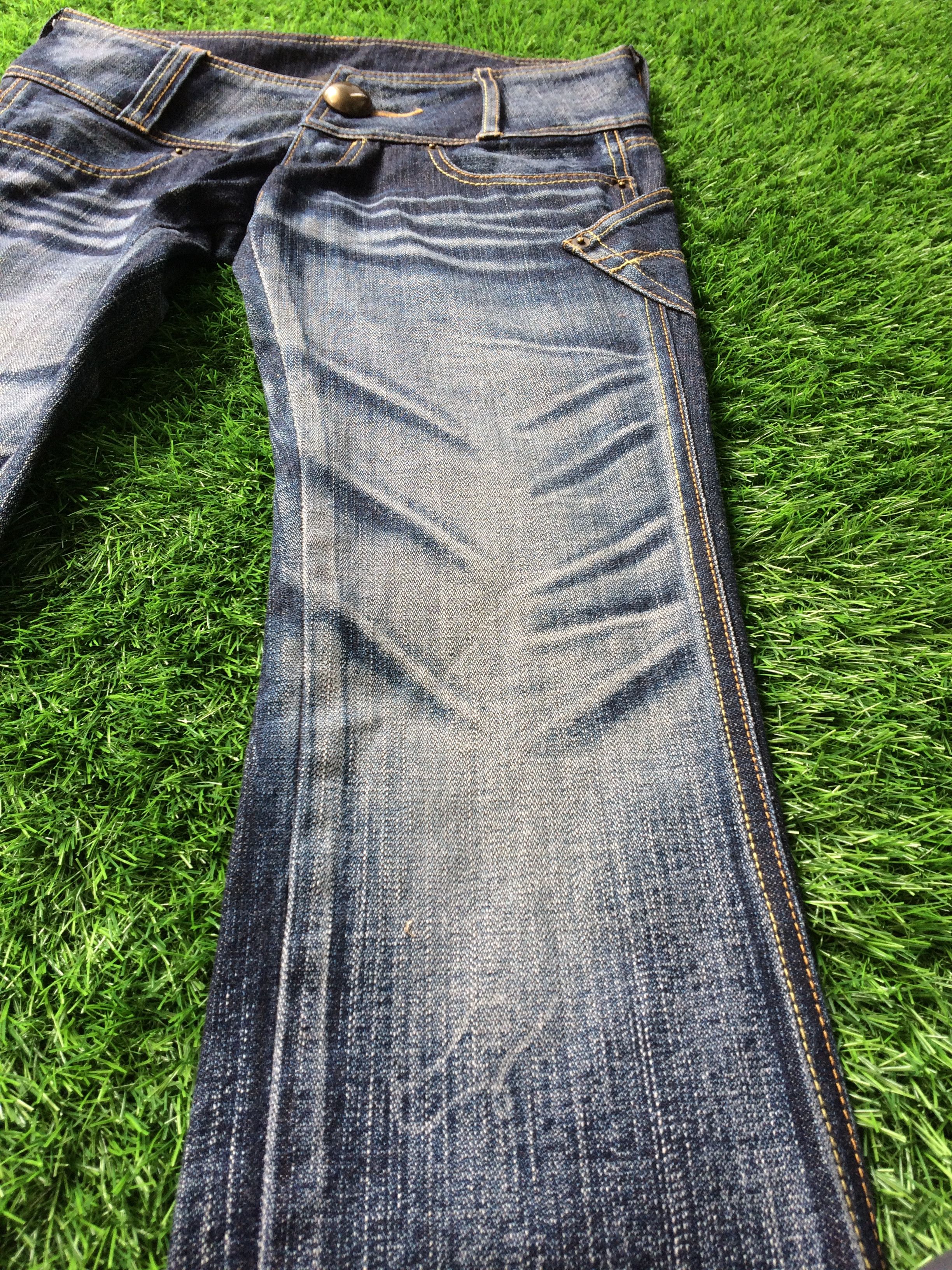 Japanese Brand × Jean Japanese Slim Bootcut Jeans D-705 Size 24" / US 00 / IT 34 - 7 Thumbnail