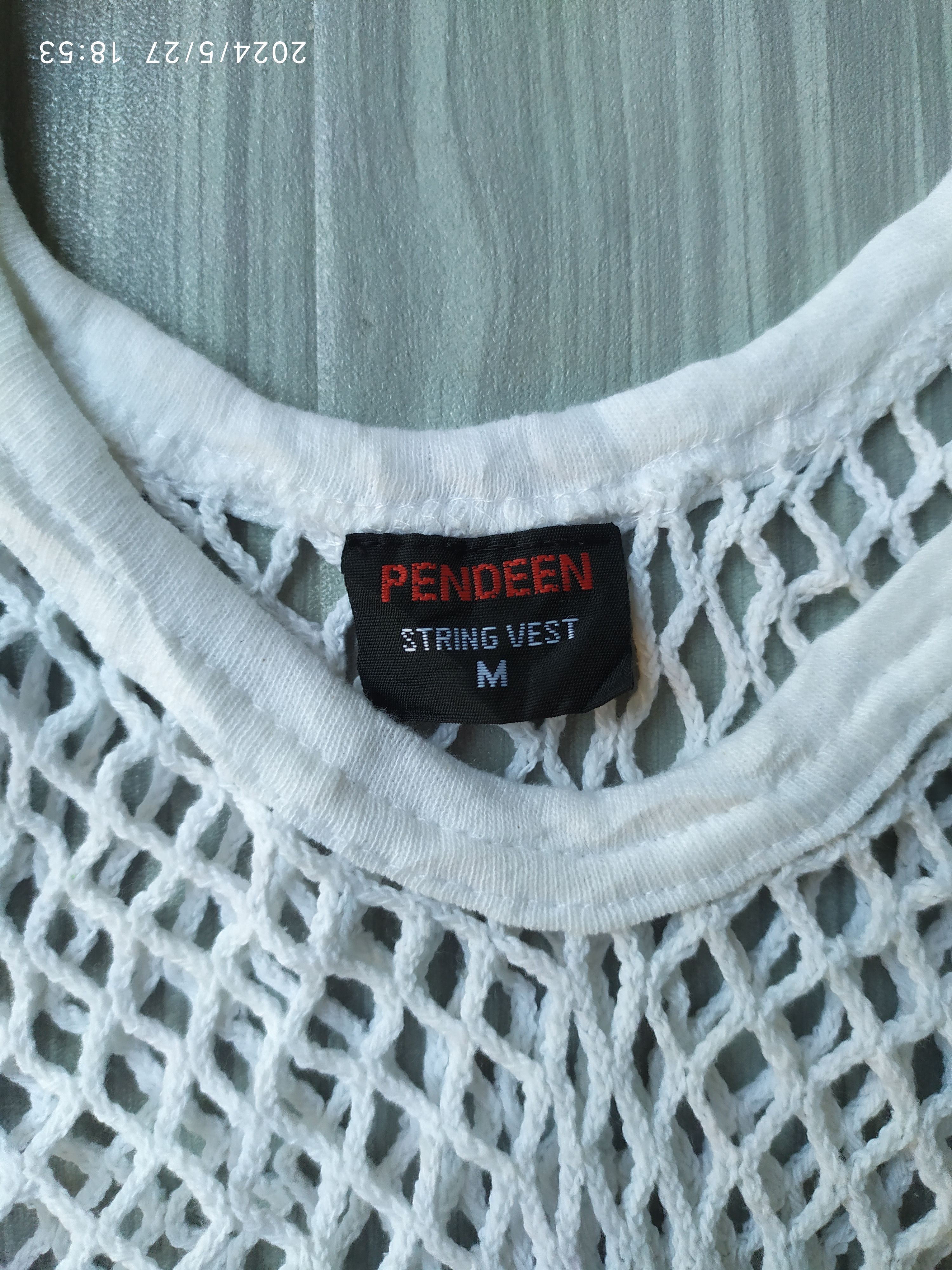 20471120 × If Six Was Nine × Japanese Brand Mesh Pendeen String Vest Size US M / EU 48-50 / 2 - 4 Thumbnail