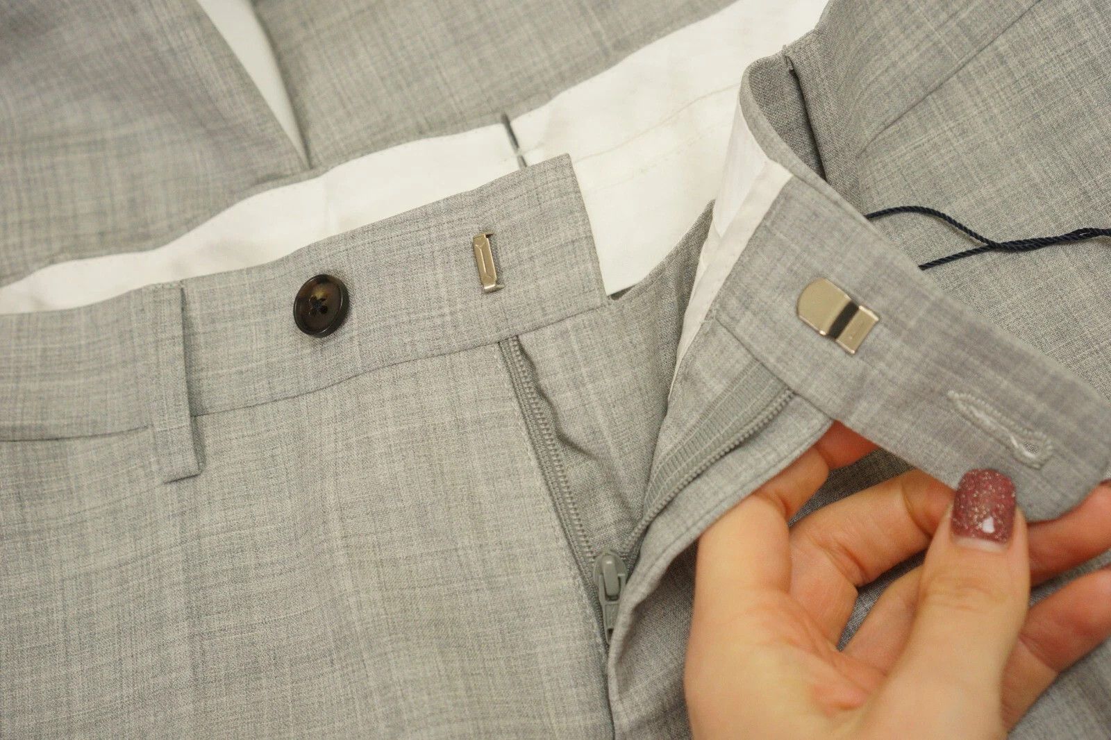 Suitsupply Men Suitsupply Suit Havana Half Lined Vitale Barberis US38 Size 38R - 9 Thumbnail