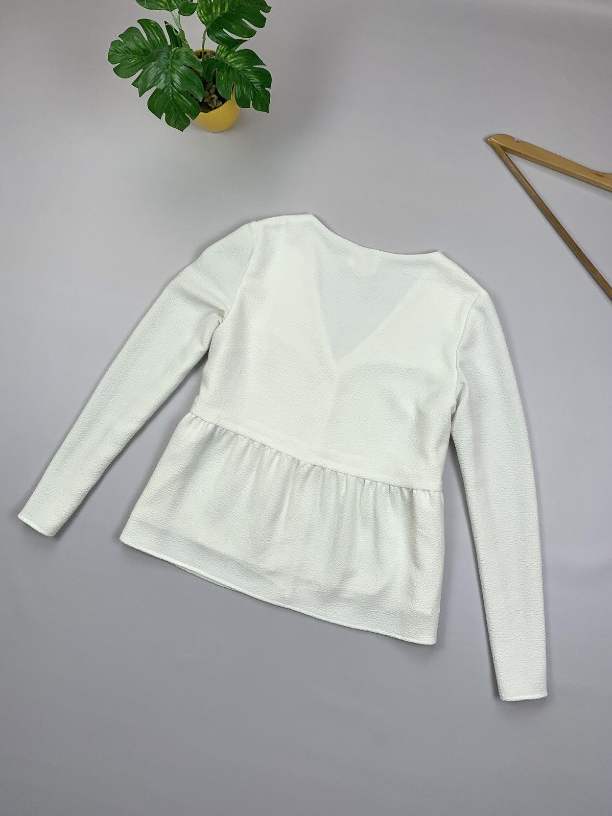 Sezane Sezane By Morgane Sezalory Womens Elsa Blouse Size 40 Size M / US 6-8 / IT 42-44 - 7 Thumbnail