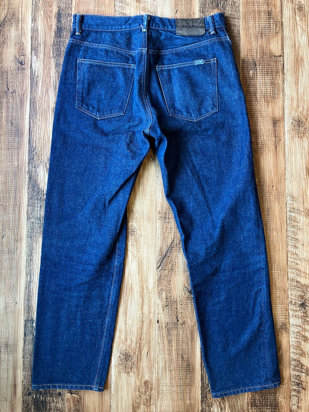 Japanese Brand AUTHEN AUT-001 W32 x L28 Tapered Leg Selvedge Jeans Size US 32 / EU 48 - 1 Thumbnail