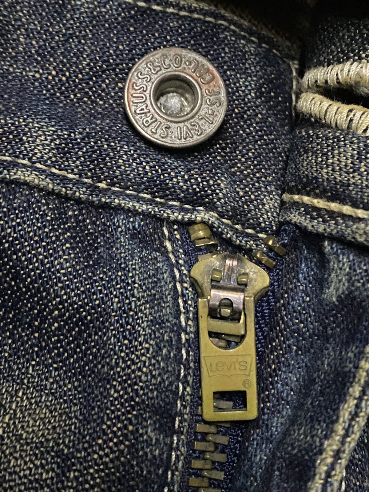 Levi's Vintage Levis 502 Mud Wash Distressed Jeans Size US 28 / EU 44 - 9 Thumbnail