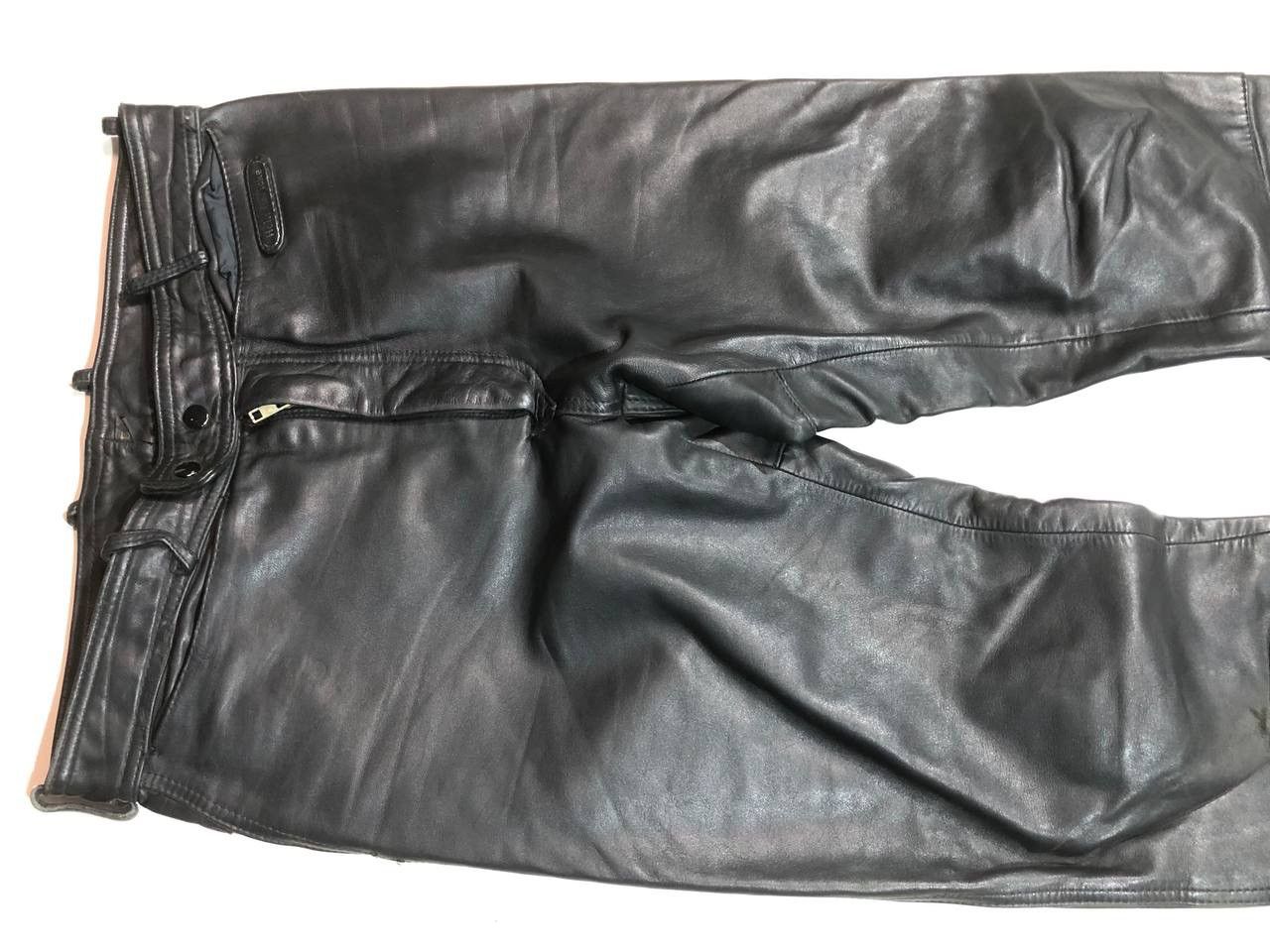 Hein Gericke × Vintage Hein Gericke Moto Biker Leather Pants Vintage Size US 32 / EU 48 - 6 Thumbnail