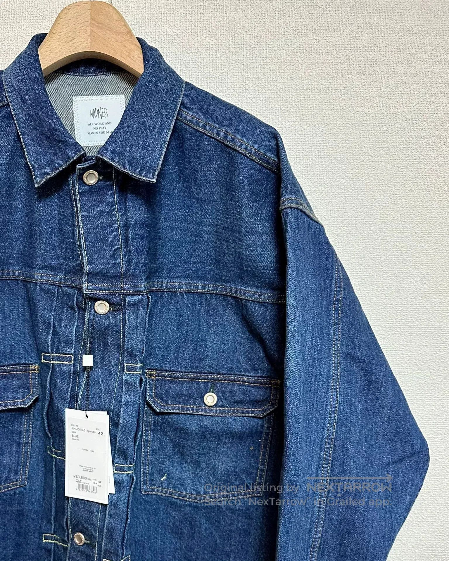 N.Hoolywood madness x n.hollywood denim jacket 42 size. Size US M / EU 48-50 / 2 - 4 Thumbnail