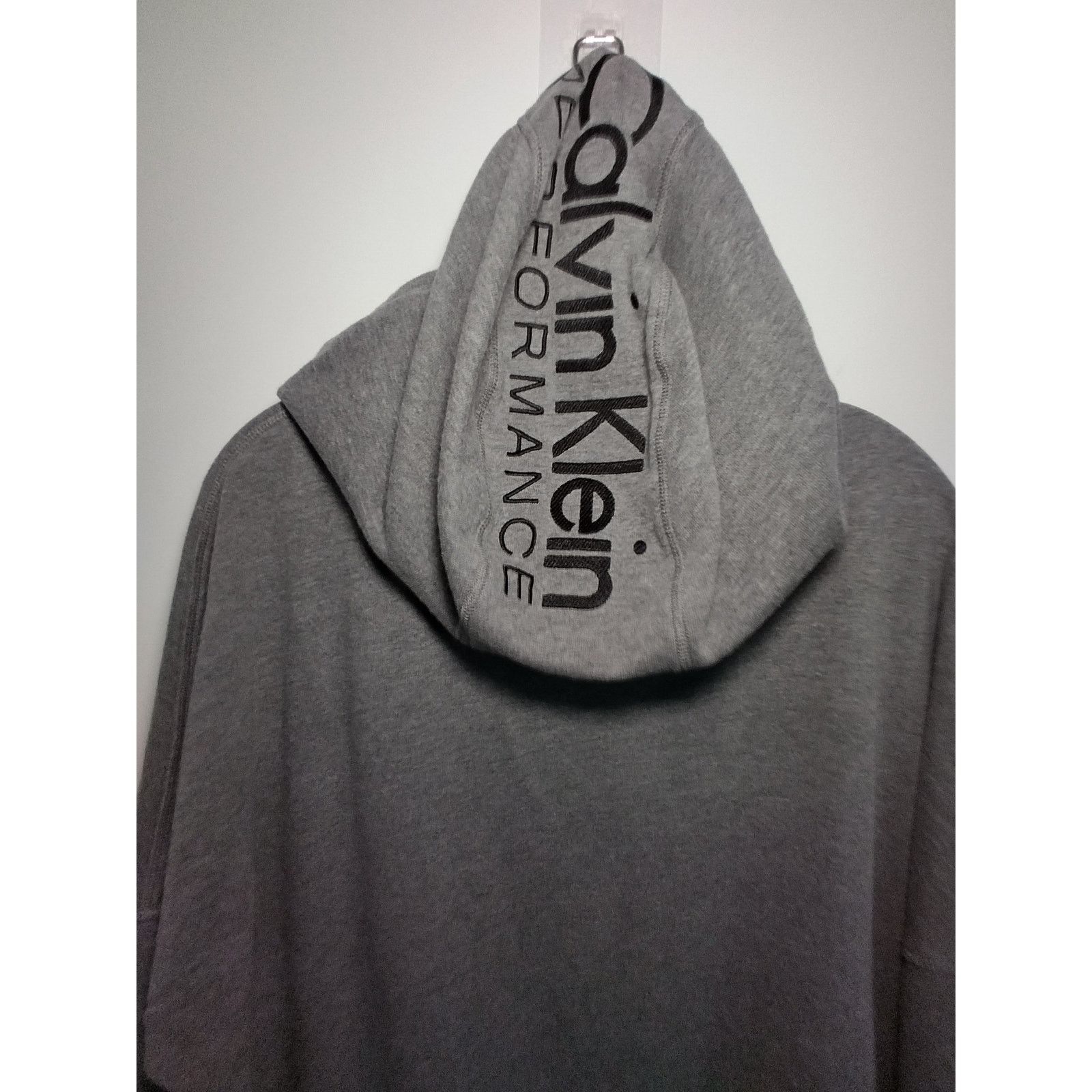 Calvin Klein Calvin Klein Womens Performance Hoodie Sweatshirt Gray Sz XL Size XL / US 12-14 / IT 48-50 - 7 Thumbnail