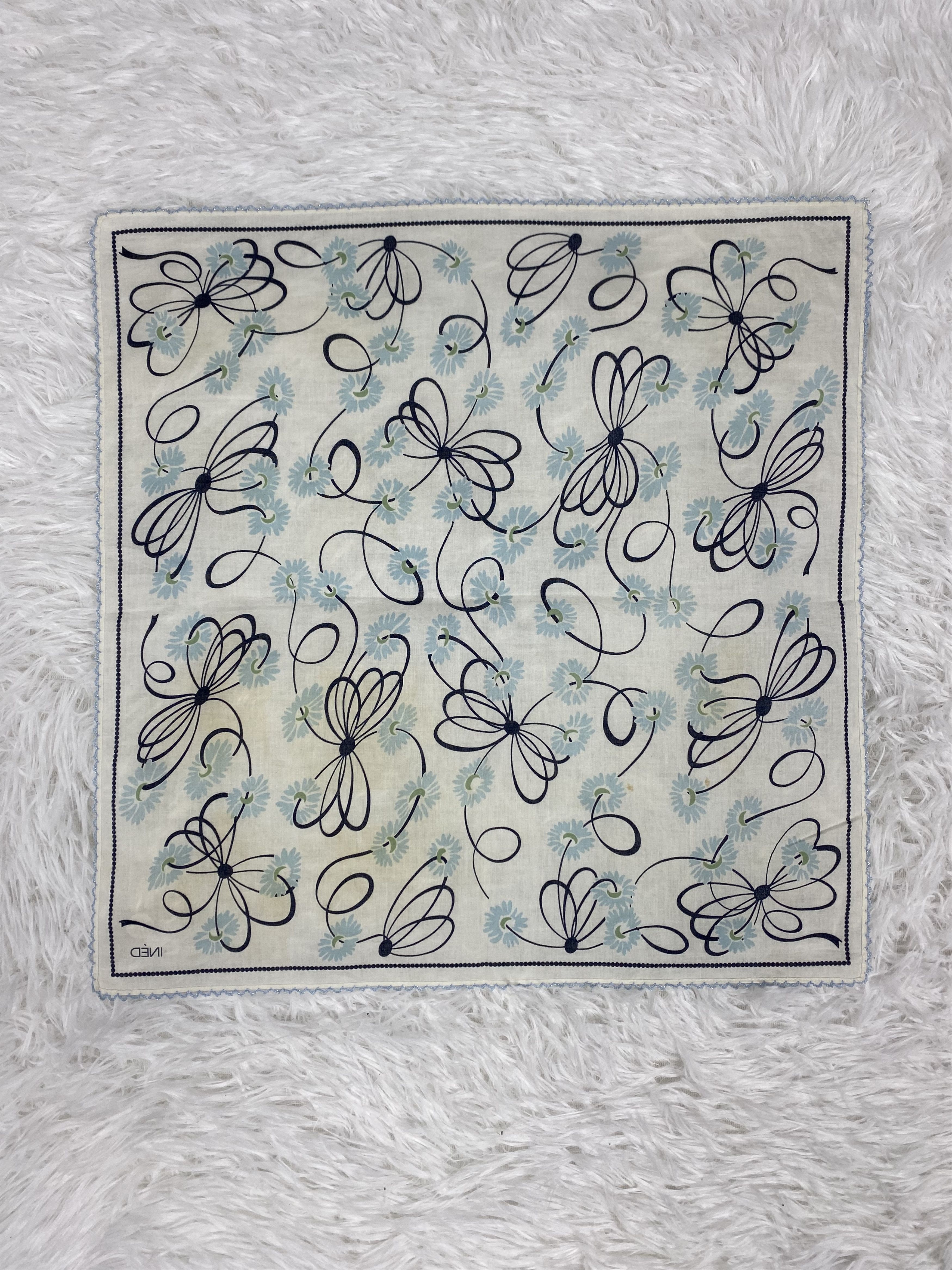 Issey Miyake × Japanese Brand × Vintage Vintage INED Handkerchief Neckerchief PH0539 Size ONE SIZE - 4 Thumbnail