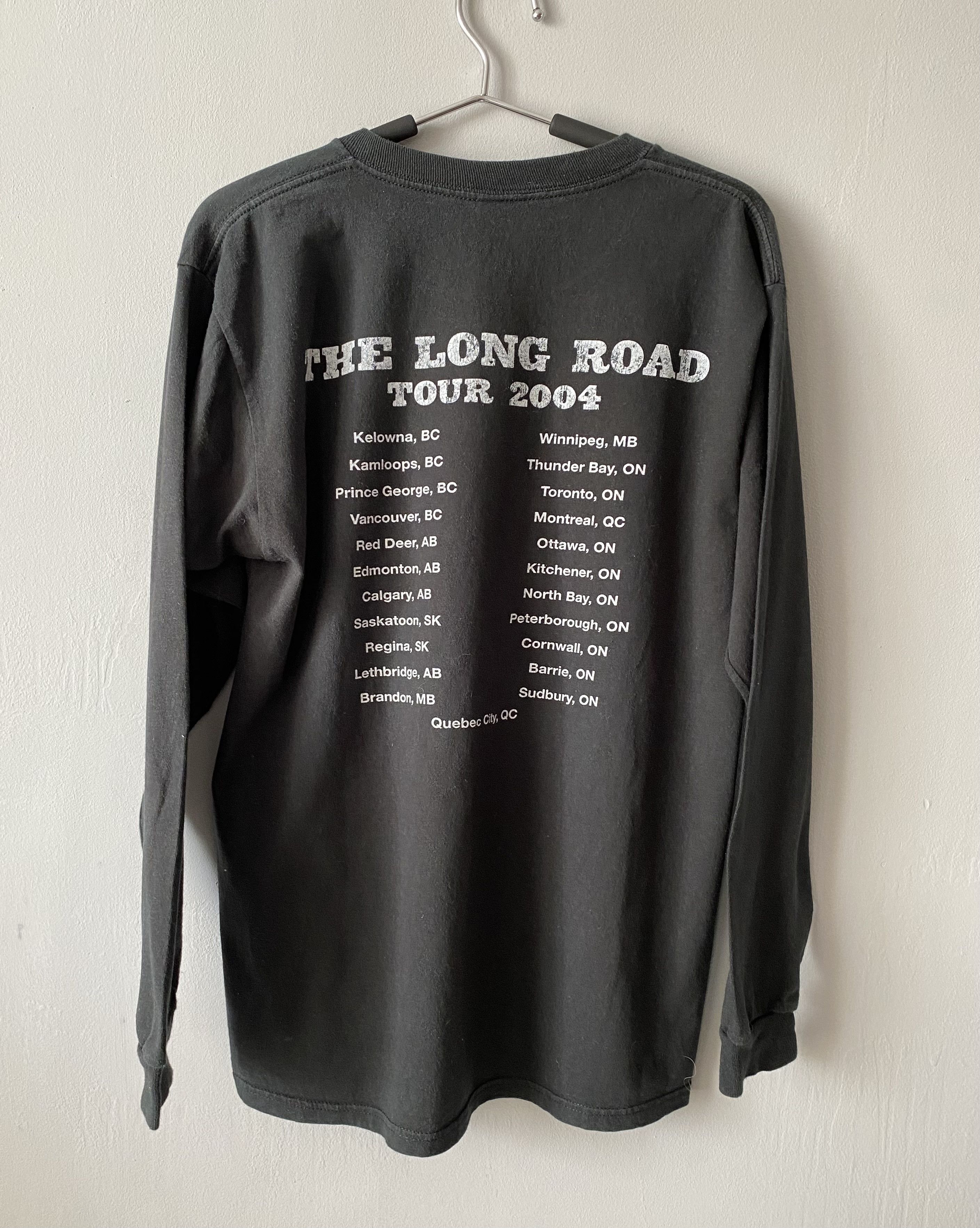 Band Tees × Vintage Vintage 2004 Nickelback The Long road tour t-shirt Size US M / EU 48-50 / 2 - 2 Thumbnail