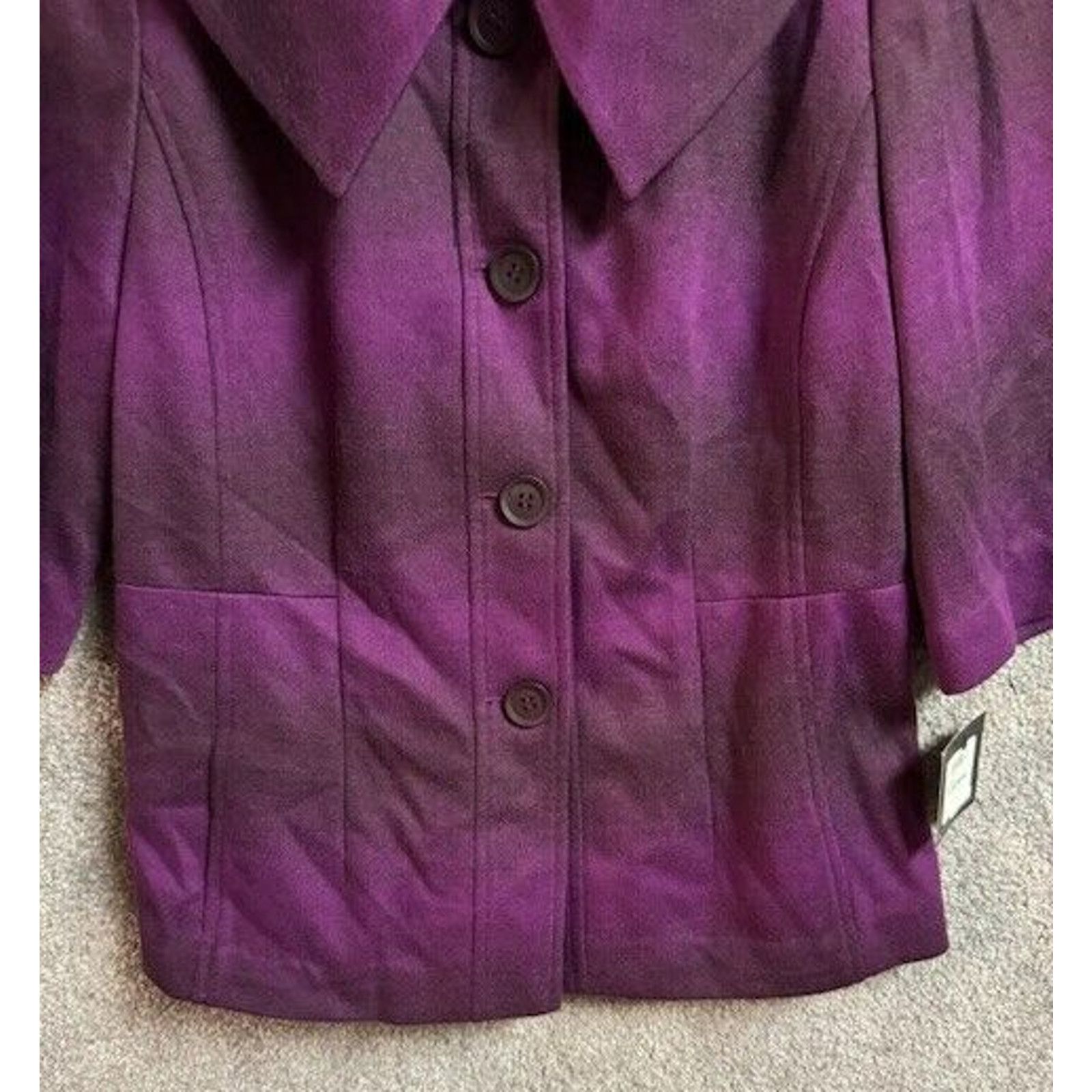 Other Amber Sun Womens Jacket S Wool Blend Retro 50s 60s Inspired Size S / US 4 / IT 40 - 2 Thumbnail