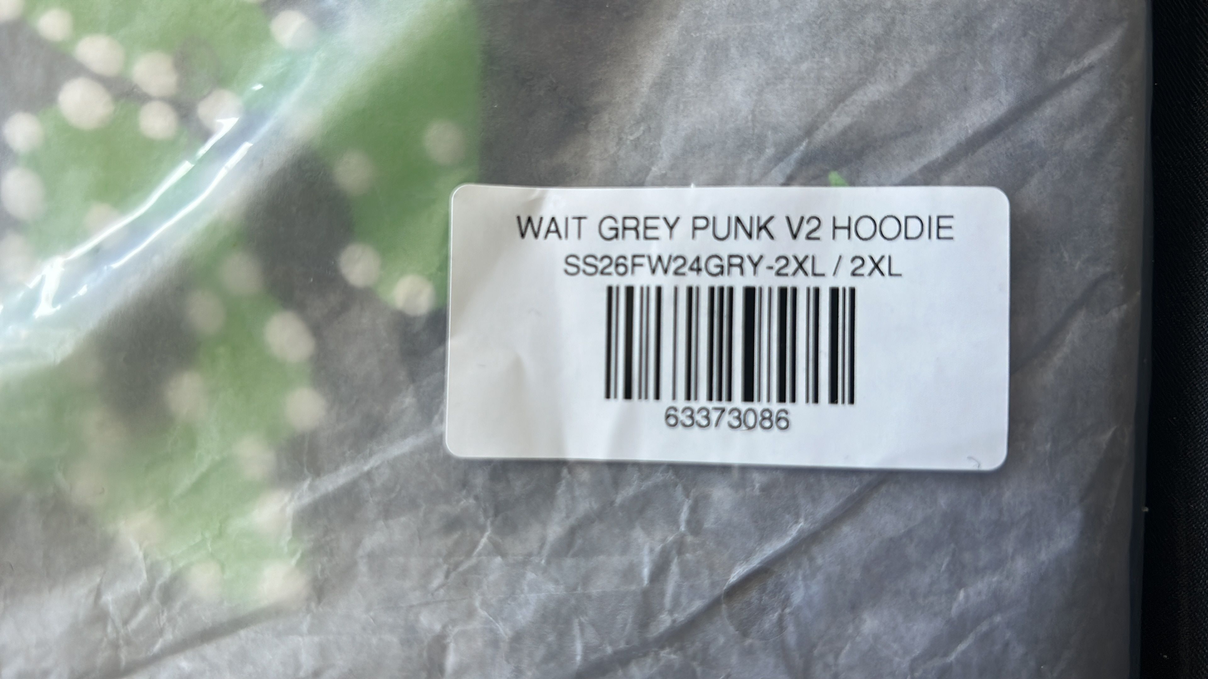 Sp5der Sp5der Hoodie V2 Slate Grey Size US XXL / EU 58 / 5 - 9 Thumbnail