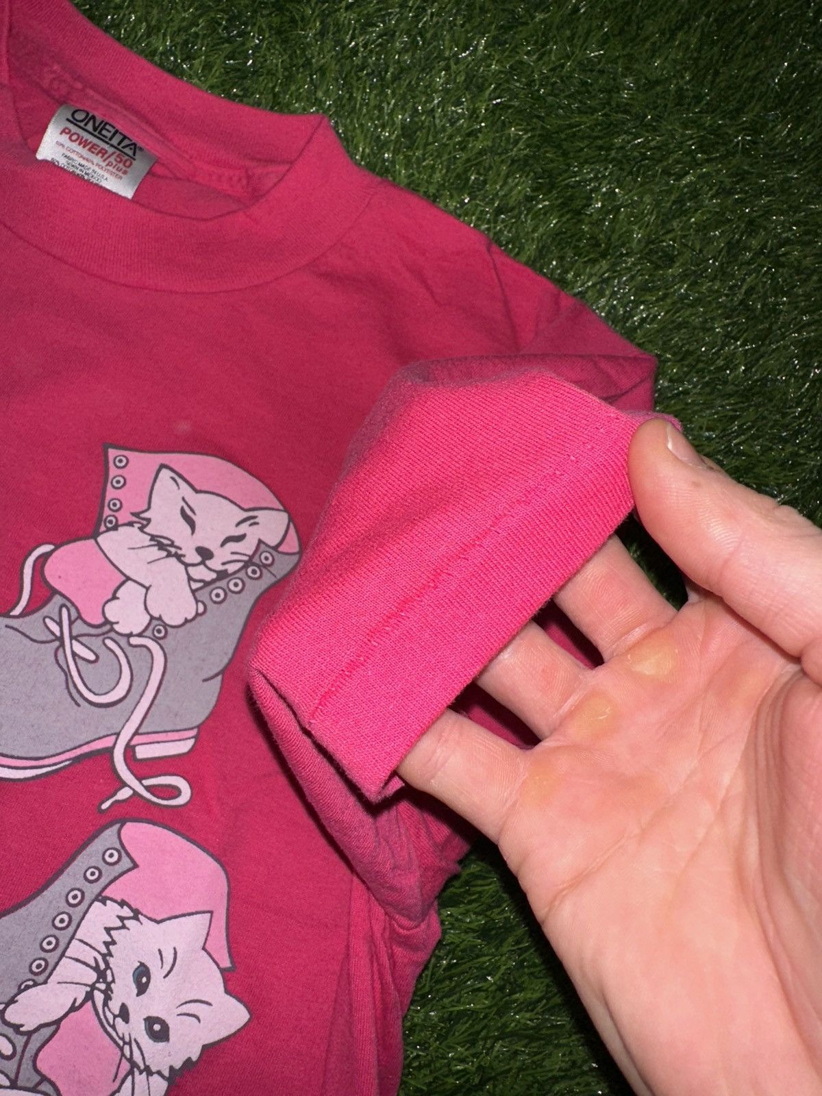 Vintage Vintage Cat Tee Shirt Size Large Size US L / EU 52-54 / 3 - 4 Thumbnail