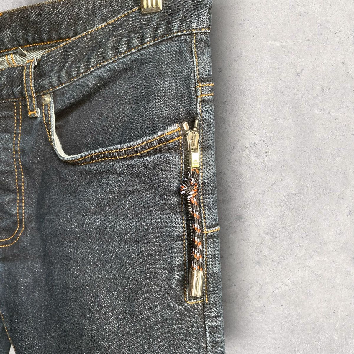 Dior Dior Homme Side Pocket Zip Denim Size US 29 - 4 Thumbnail