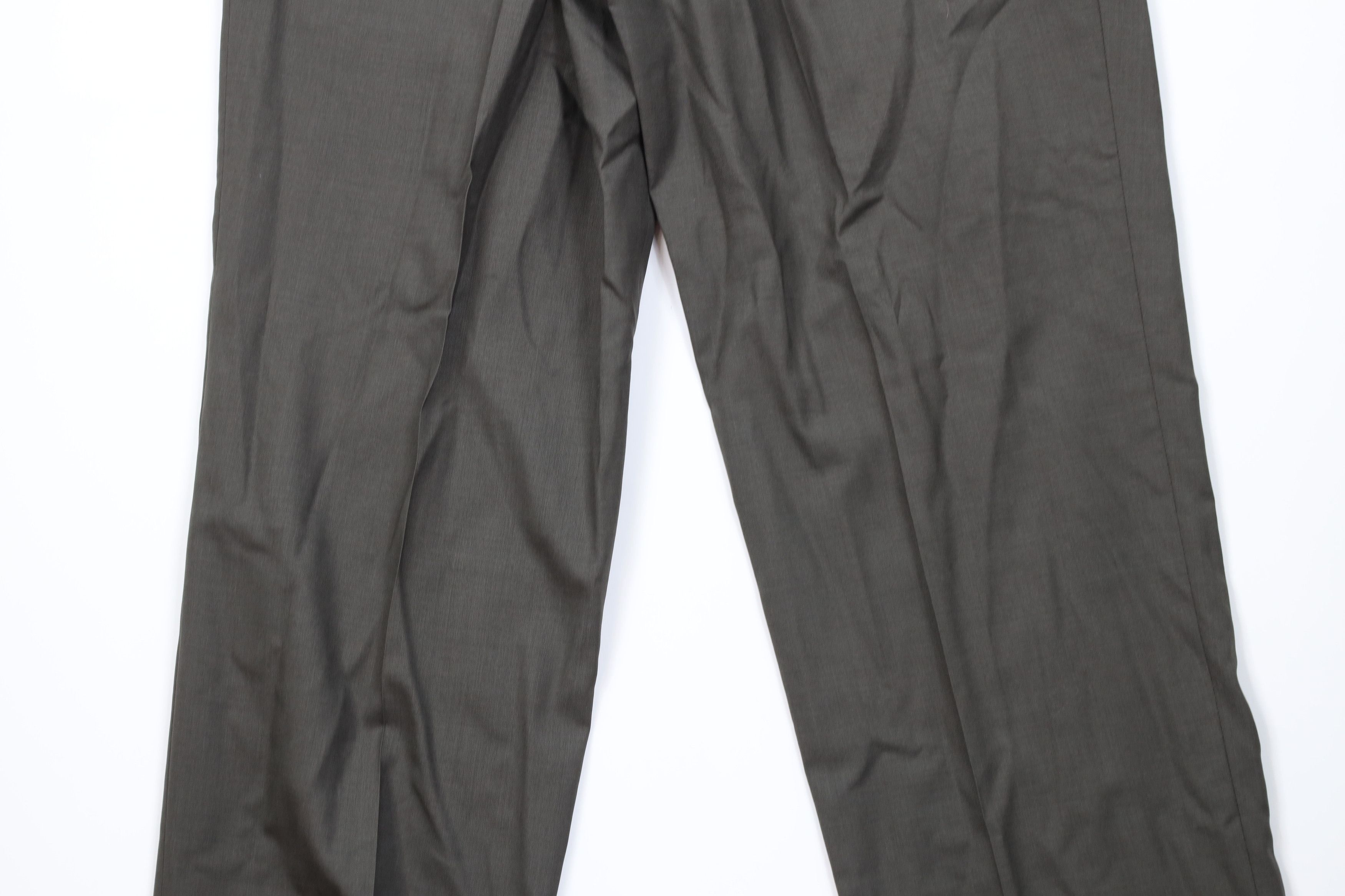 Ralph Lauren Vintage 90s Ralph Lauren Cuffed Wool Wide Leg Chino Pants Size US 34 / EU 50 - 9 Thumbnail