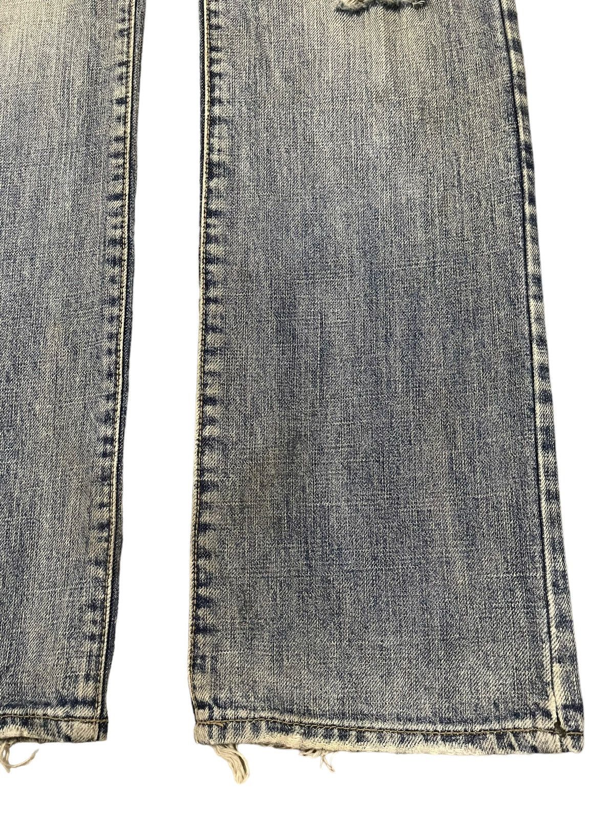 semanticdesign Vintage Japanese Brand Blue Wash Style Distressed Jeans Size US 32 / EU 48 - 6 Thumbnail