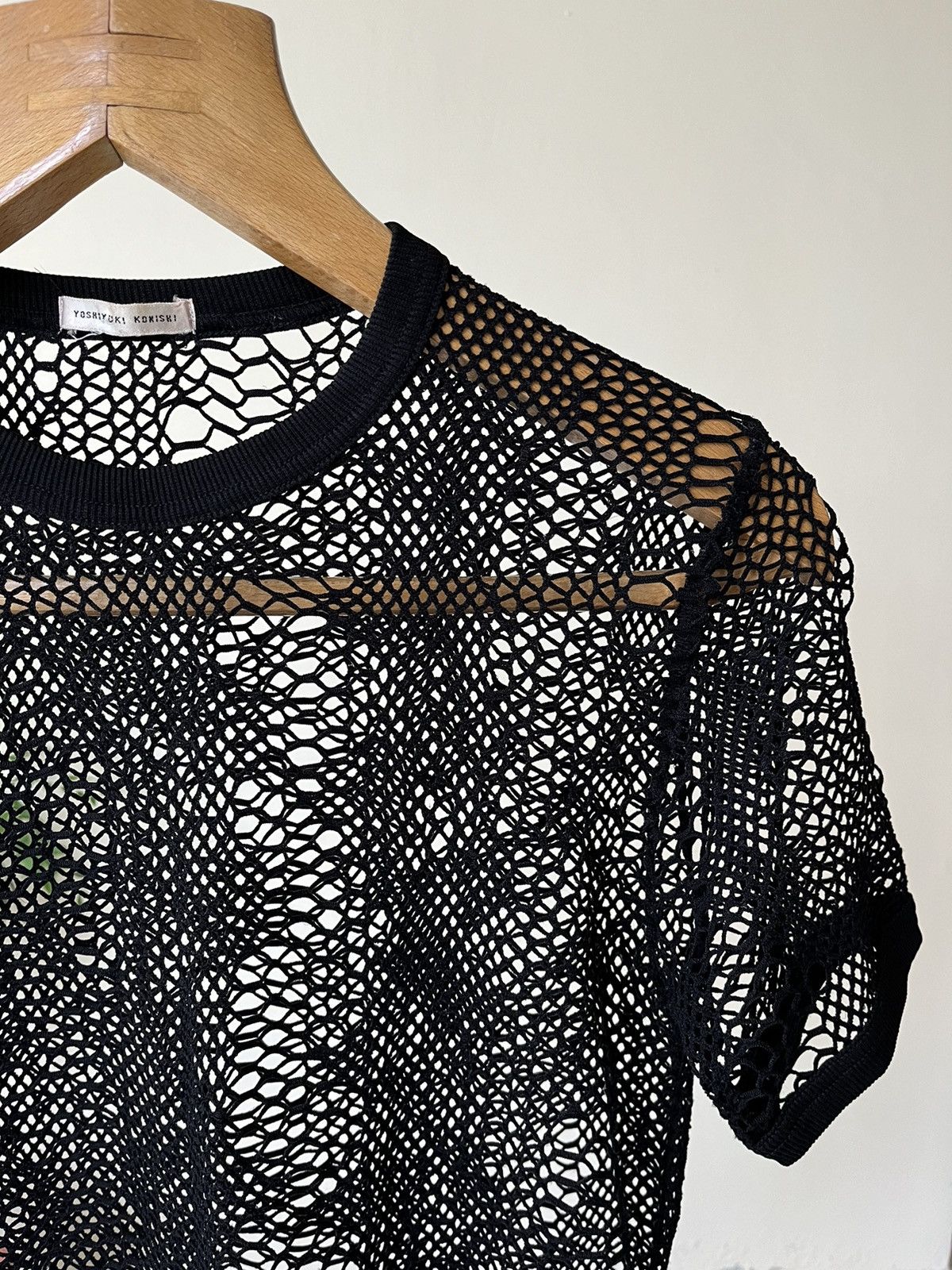 Yoshiyuki Konishi Rare 💥 Yoshiyuki Konishi Mesh Size S / US 4 / IT 40 - 4 Thumbnail