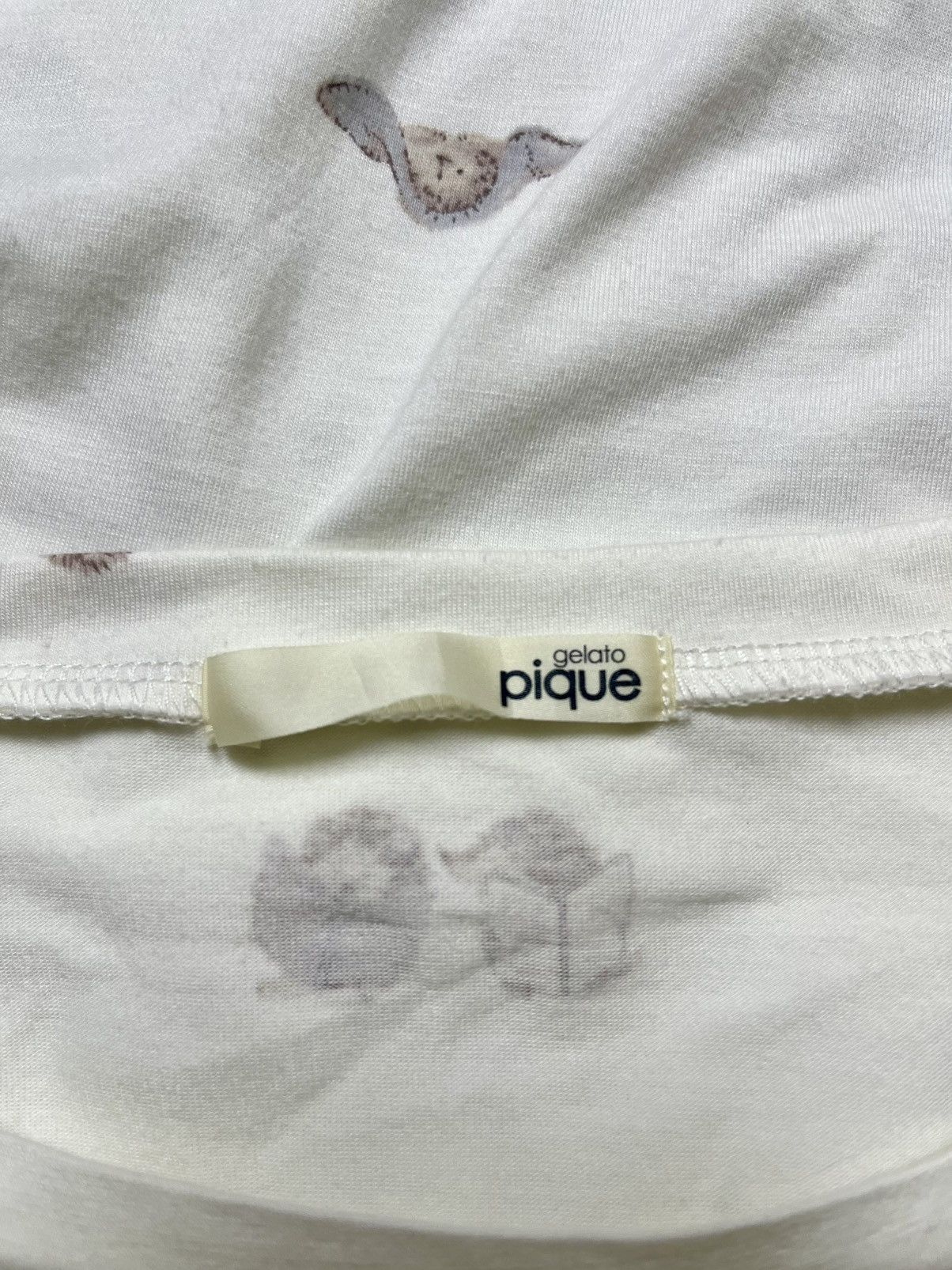Designer Gelato Pique Long Sleeve HedgeHog Design Size M / US 6-8 / IT 42-44 - 2 Thumbnail