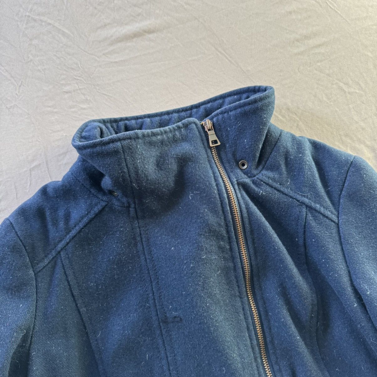 Mossimo Mossimo Supply Co. Wool Blend Moto Jacket Size M / US 6-8 / IT 42-44 - 3 Thumbnail