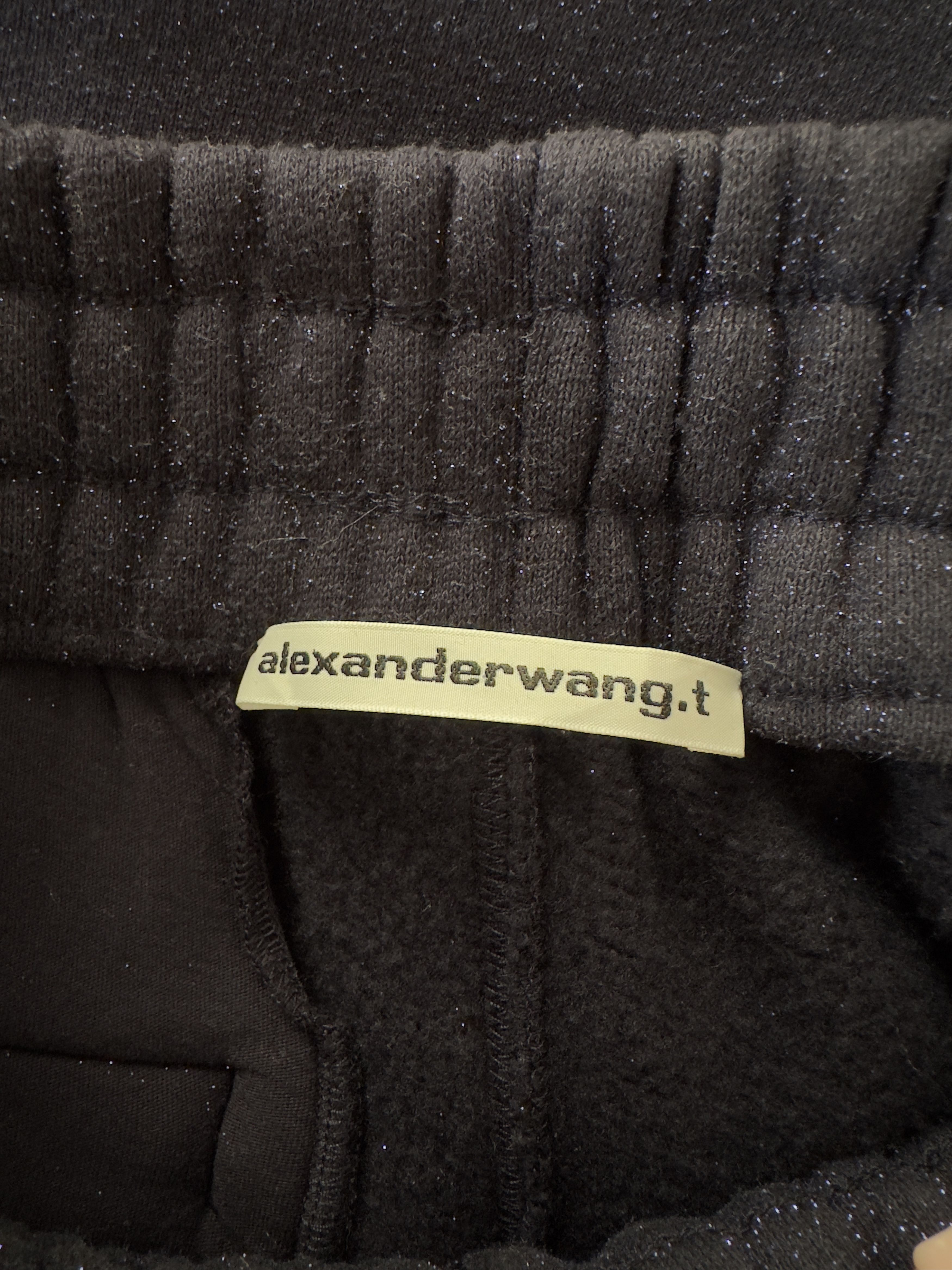 Alexander Wang Alexander Wang glitter-effect terry track pants Size 27" / US 4 / IT 40 - 5 Thumbnail