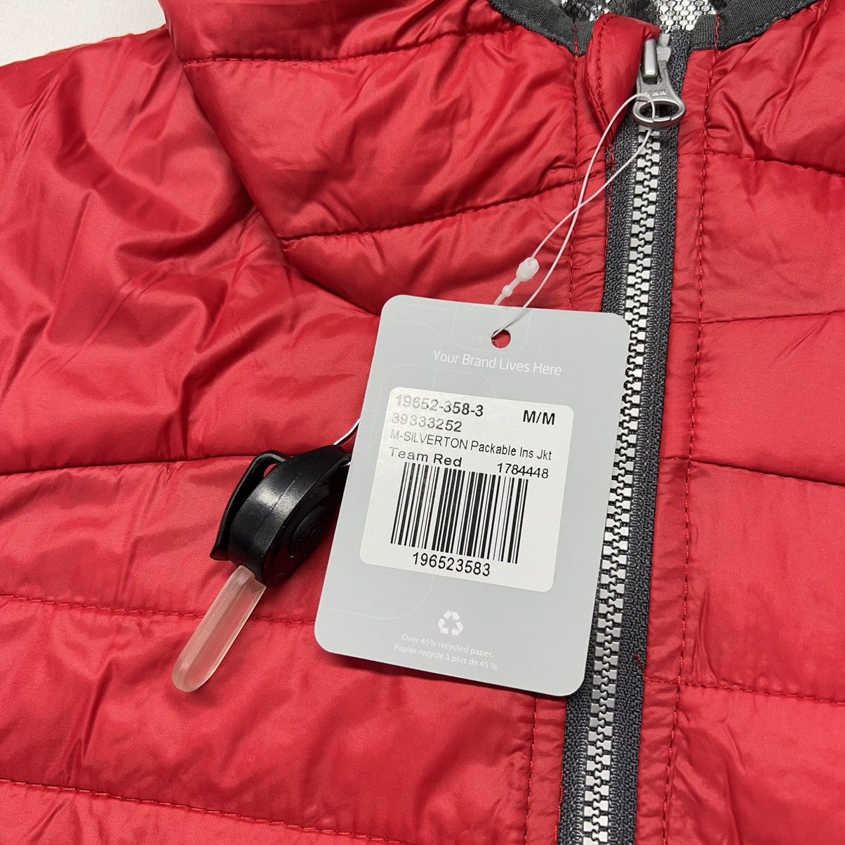 Japanese Brand NEW Toyota Jacket Red Puffer Full Zip Coat Olympics Promo Size US M / EU 48-50 / 2 - 6 Thumbnail