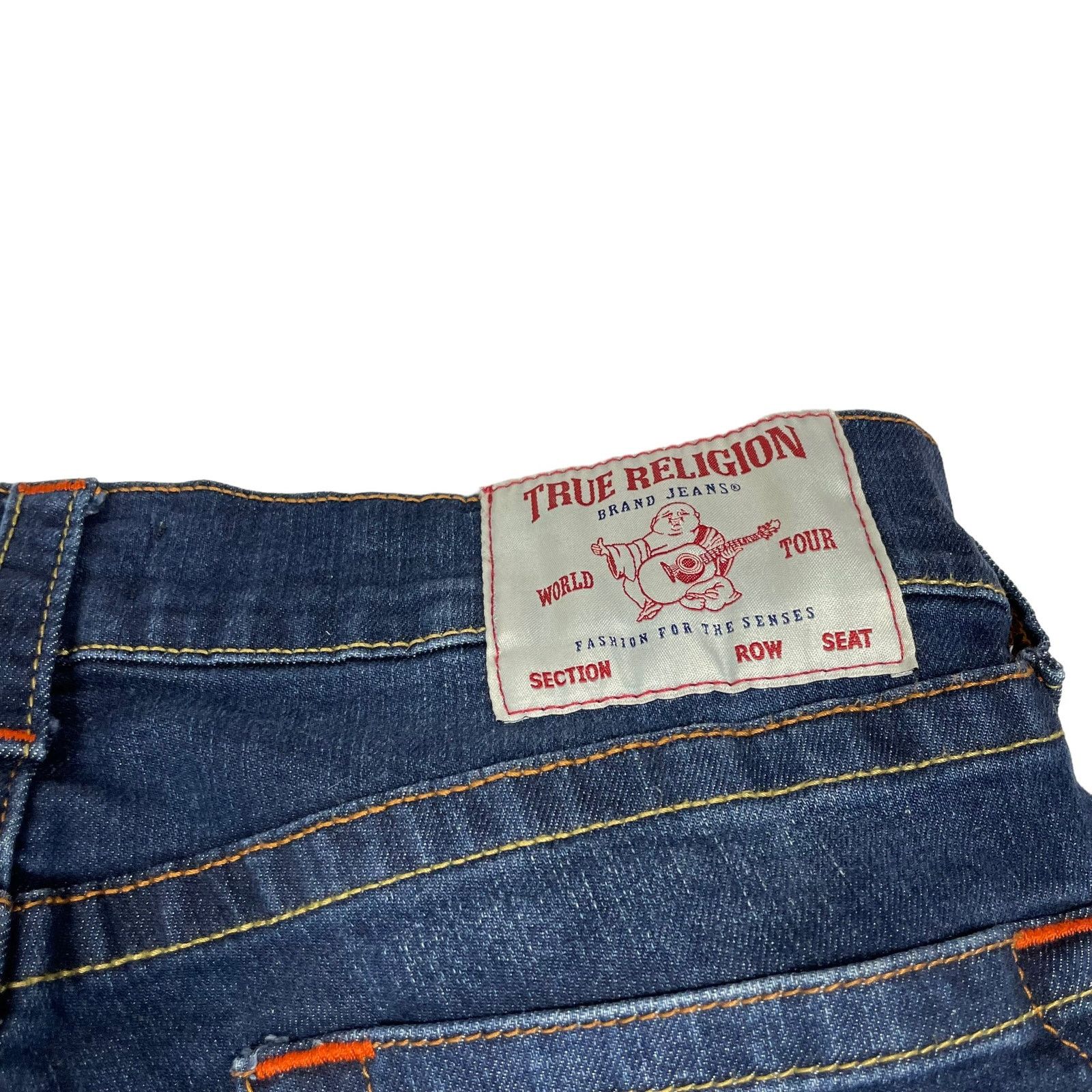 True Religion True Religion Rocco Men's Blue Denim Relaxed Skinny Jeans 32 Size US 32 / EU 48 - 13 Thumbnail
