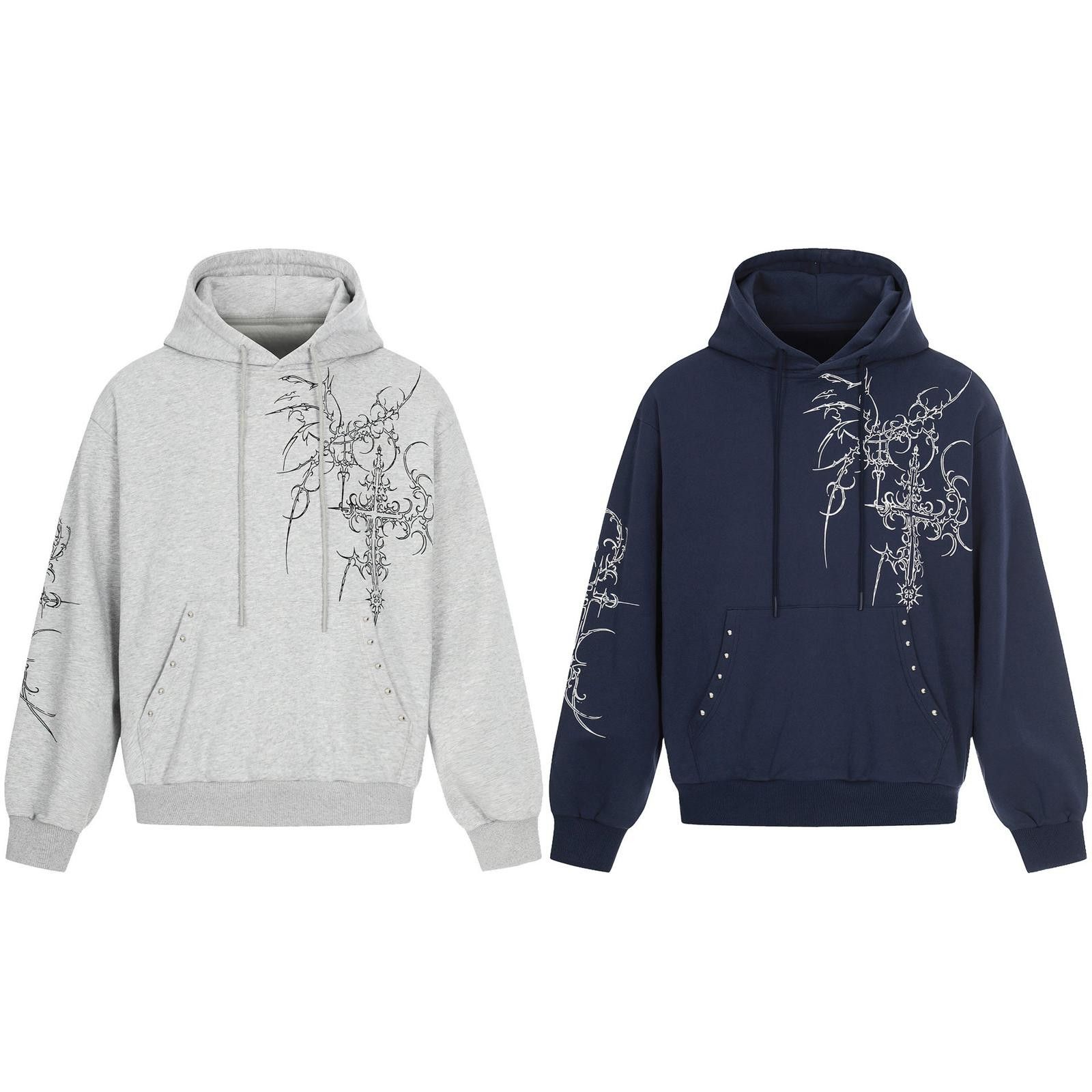 Other Graphic Hooded Pullover Sweatshirt Hoodie Size US M / EU 48-50 / 2 - 6 Thumbnail