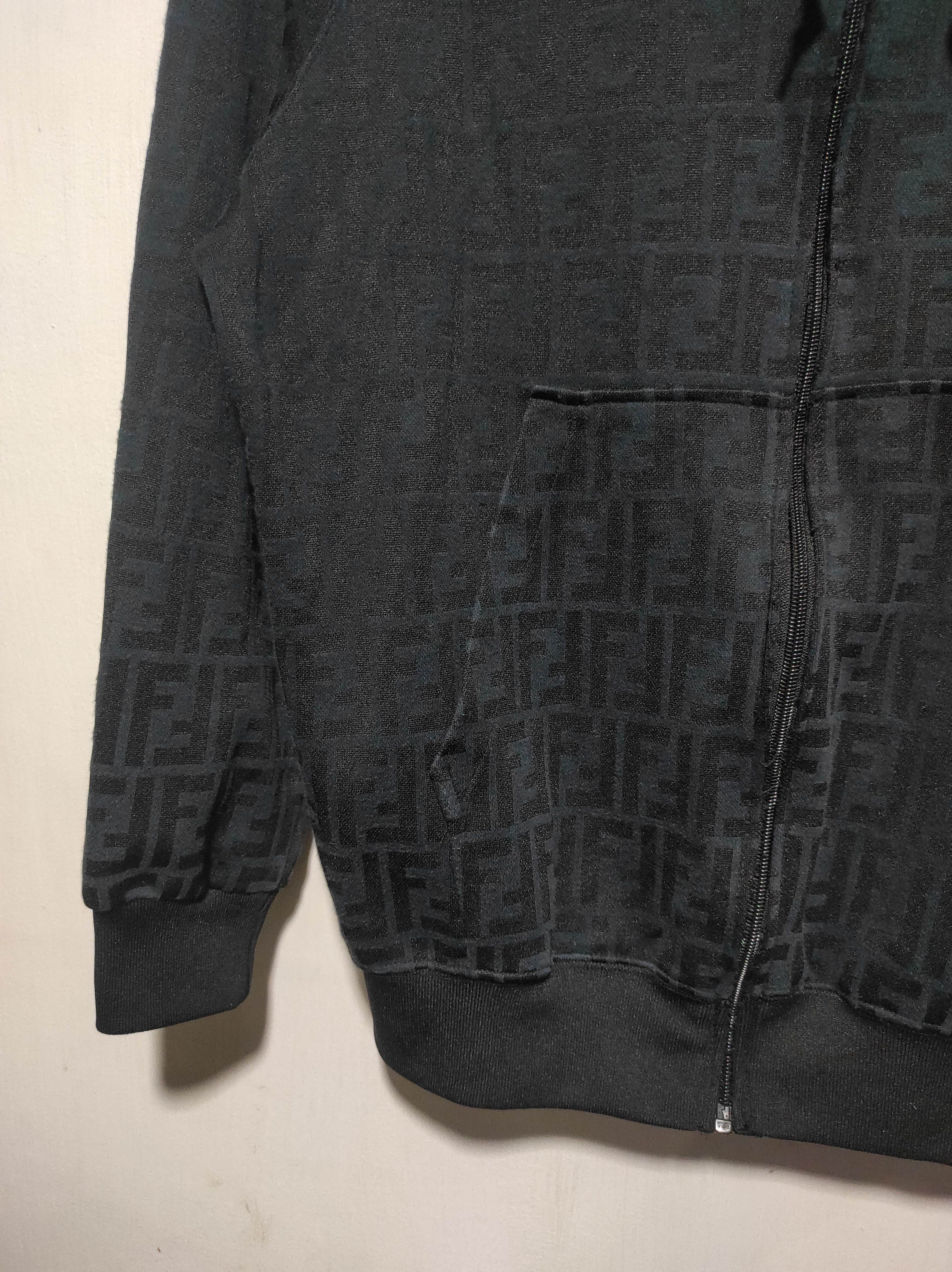 Hysteric Glamour Black Monogram Zip Fur Hoodie IfSixWasNine LGB style Size US M / EU 48-50 / 2 - 4 Thumbnail