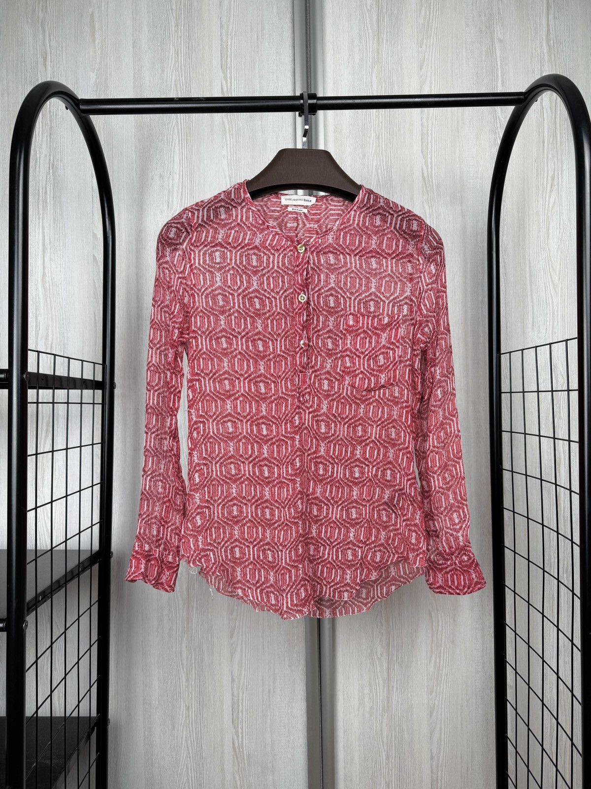 Isabel Marant Etoile Isabel Marant Etoile Parisian Bohemian Chic Silk Blouse 38 Size S / US 4 / IT 40 - 1 Thumbnail