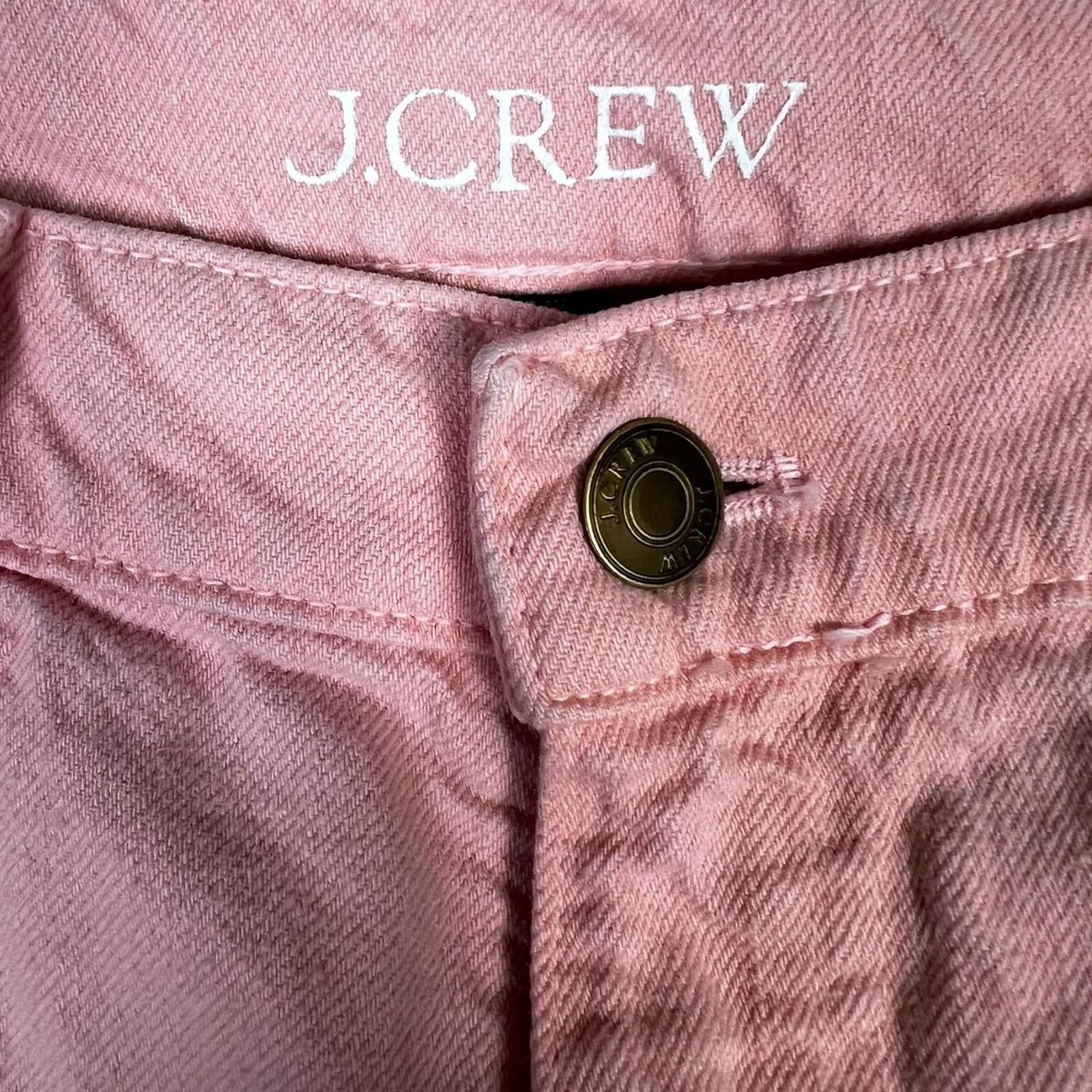 J.Crew J.Crew Women 27 Barbie Pink Mid-Rise Slouchy Straight Jeans Size 27" / US 4 / IT 40 - 4 Thumbnail