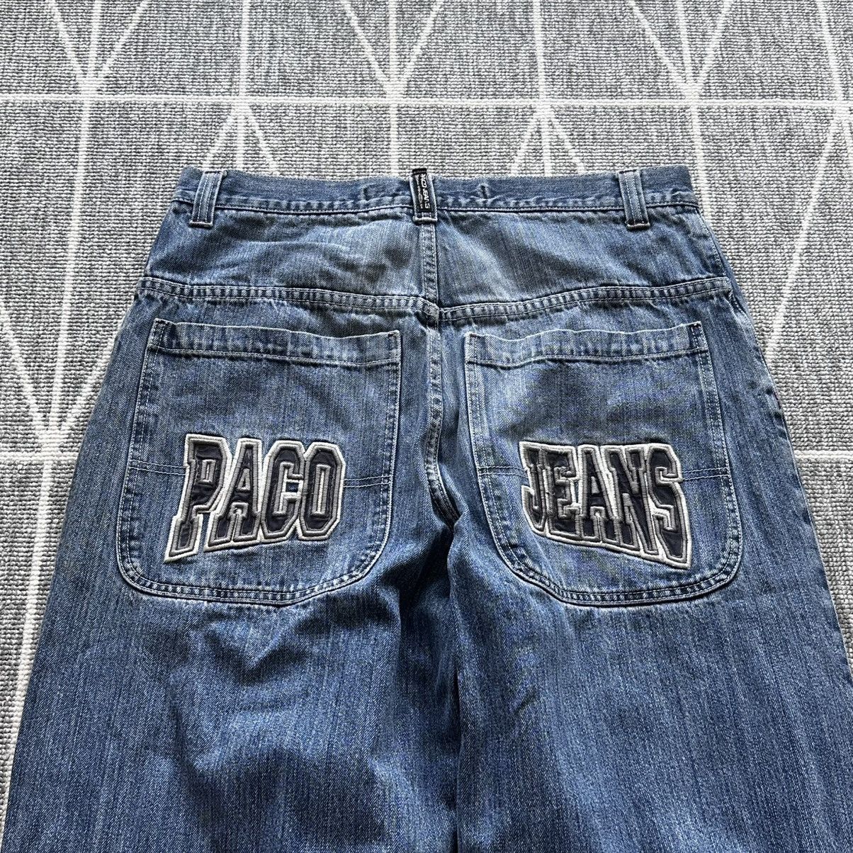 Vintage vintage paco jeans rap hiphop baggy skater jnco Size US 34 / EU 50 - 11 Thumbnail