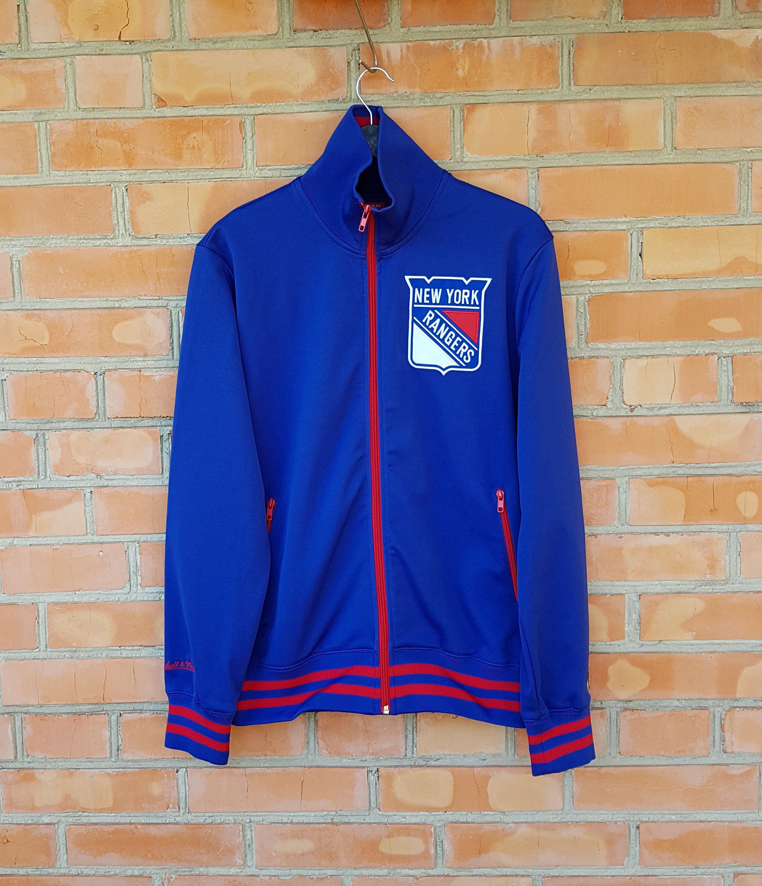 Mitchell & Ness NHL New York Rangers Mitchell & Ness Full Zip Track Jacket M Size US M / EU 48-50 / 2 - 1 Thumbnail