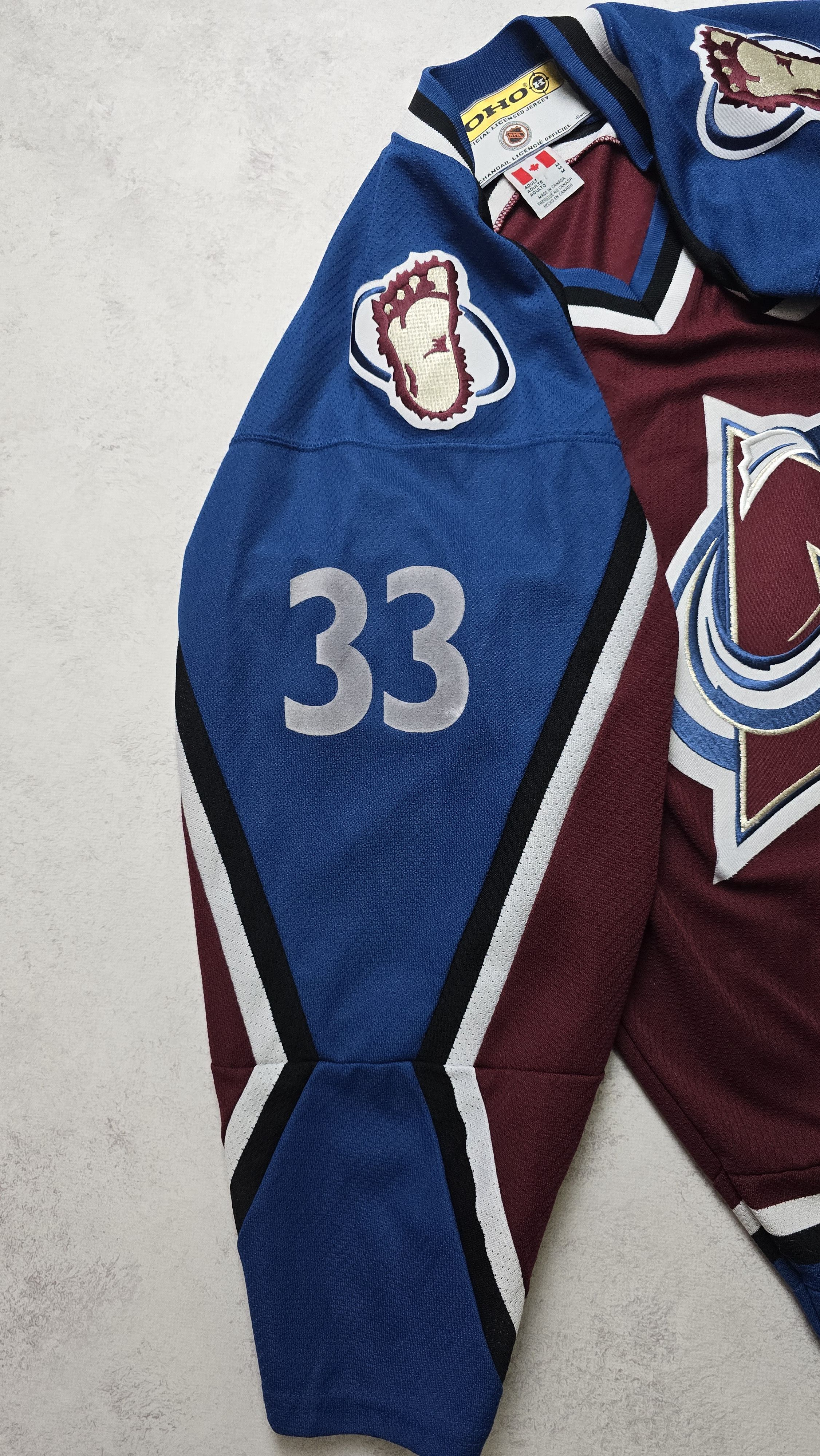 Koho Colorado Avalanche NHL Hockey Jersey Custom Name MAXX #33 Size US M / EU 48-50 / 2 - 12 Thumbnail