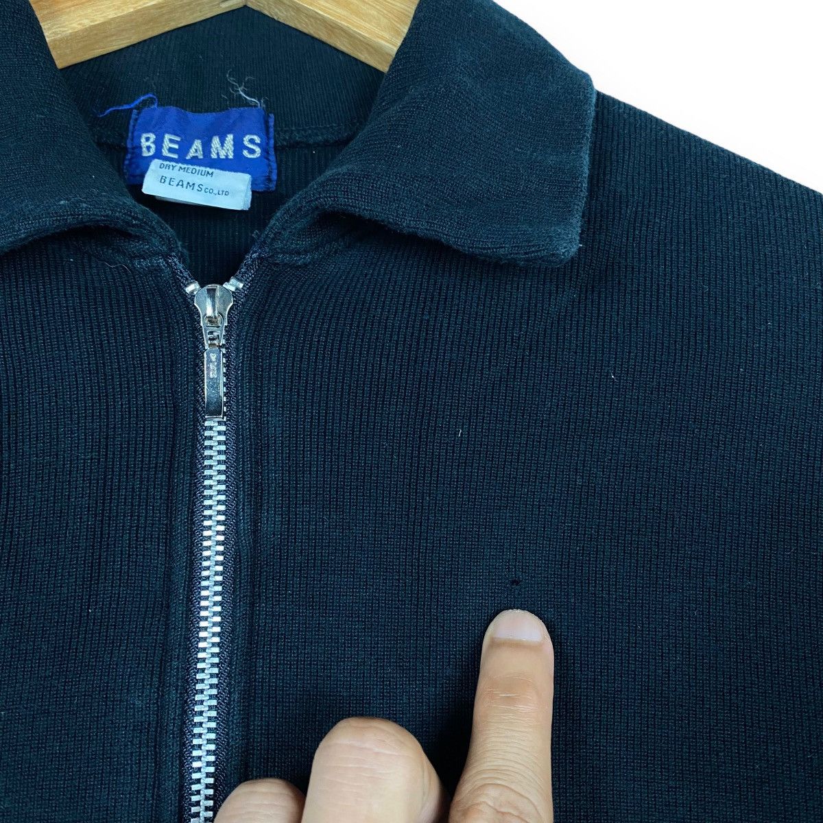 Beams Plus × Japanese Brand VINTAGE BEAMS HALF ZIPPER SHIRT JUMPER PULLOVER SWEATER Size US M / EU 48-50 / 2 - 3 Thumbnail