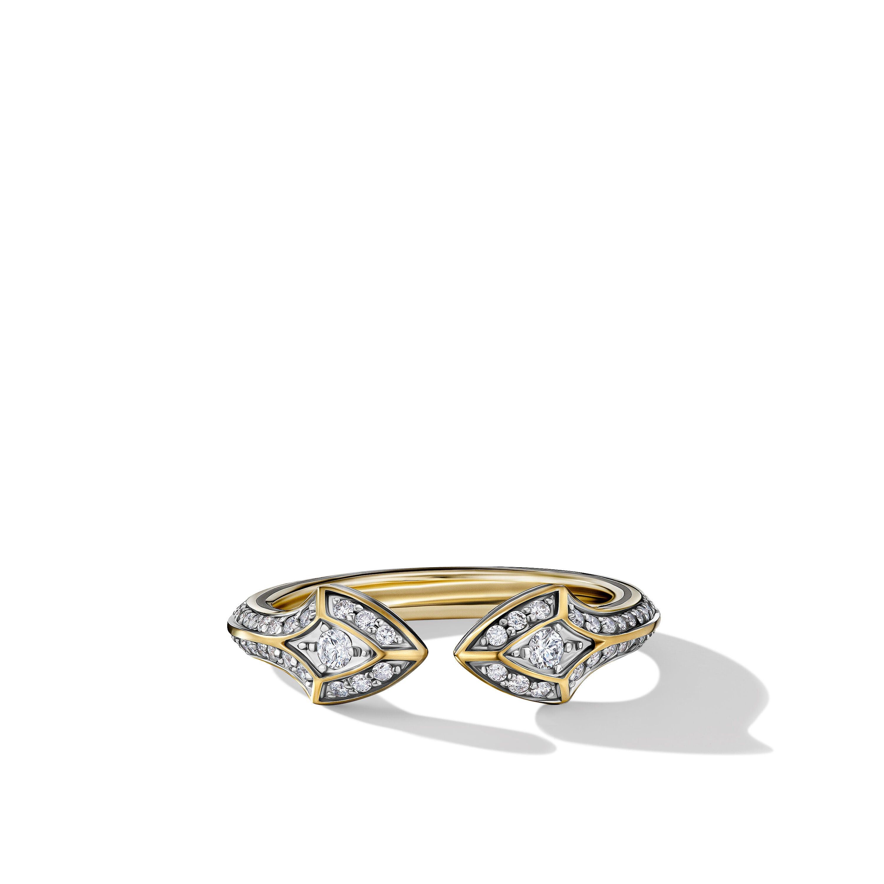 David Yurman o1w1db10526 R25870M/Size 9/Armory Bypass Band Ring in Golden Size ONE SIZE - 1 Thumbnail