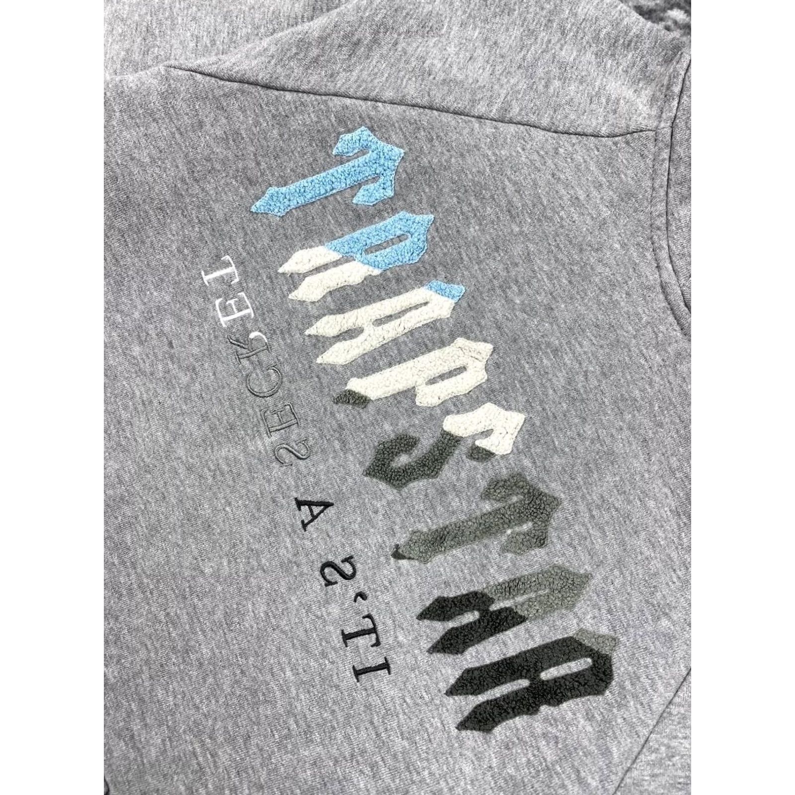 Vintage Trapstar London Tracksuit Hoodie And Pants Big Logo Drill Men Size M Gray Size US M / EU 48-50 / 2 - 5 Thumbnail
