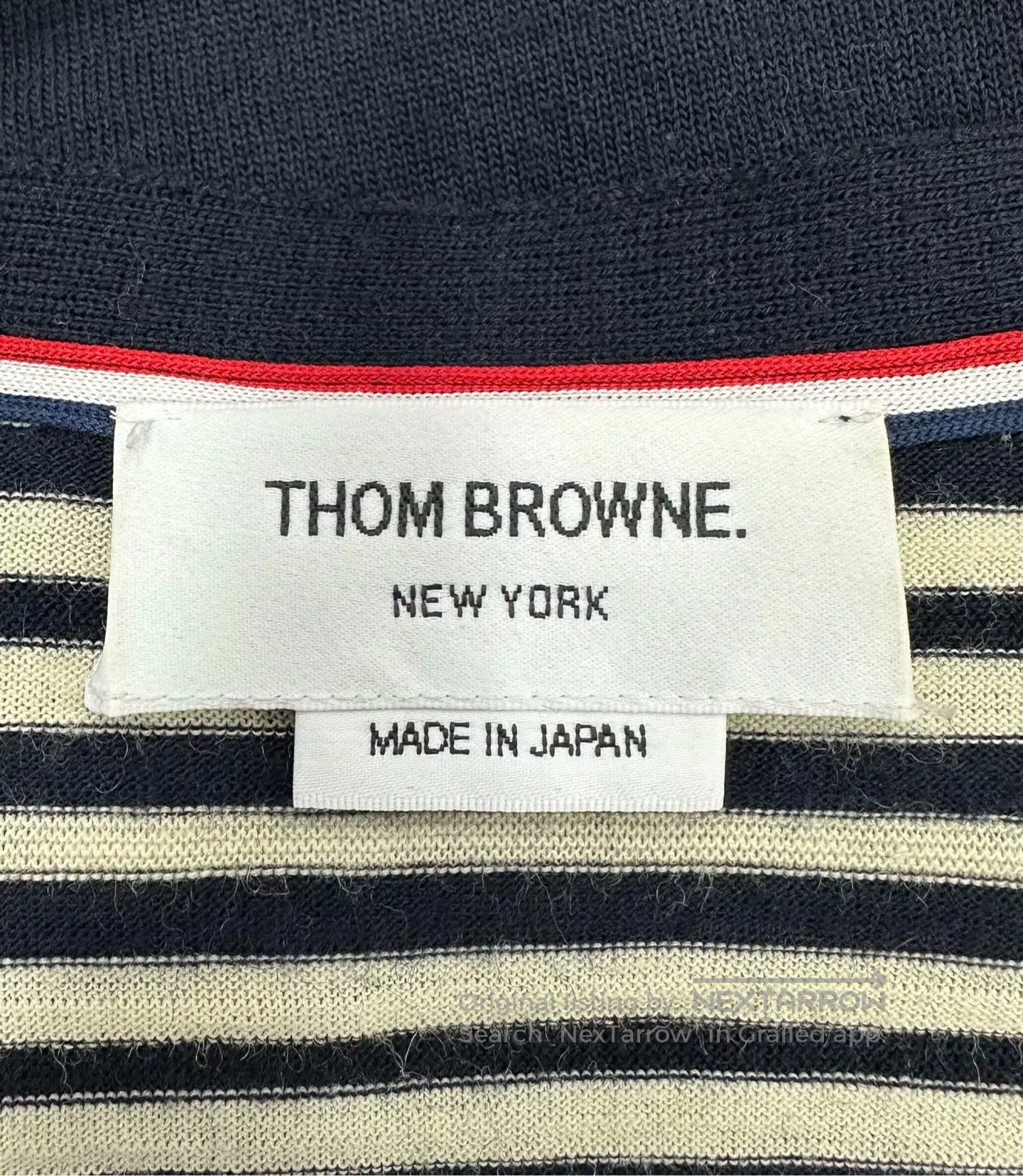 Thom Browne Thom Browne Black and White Classic Striped Knit Cardigan| Size M / US 6-8 / IT 42-44 - 3 Thumbnail