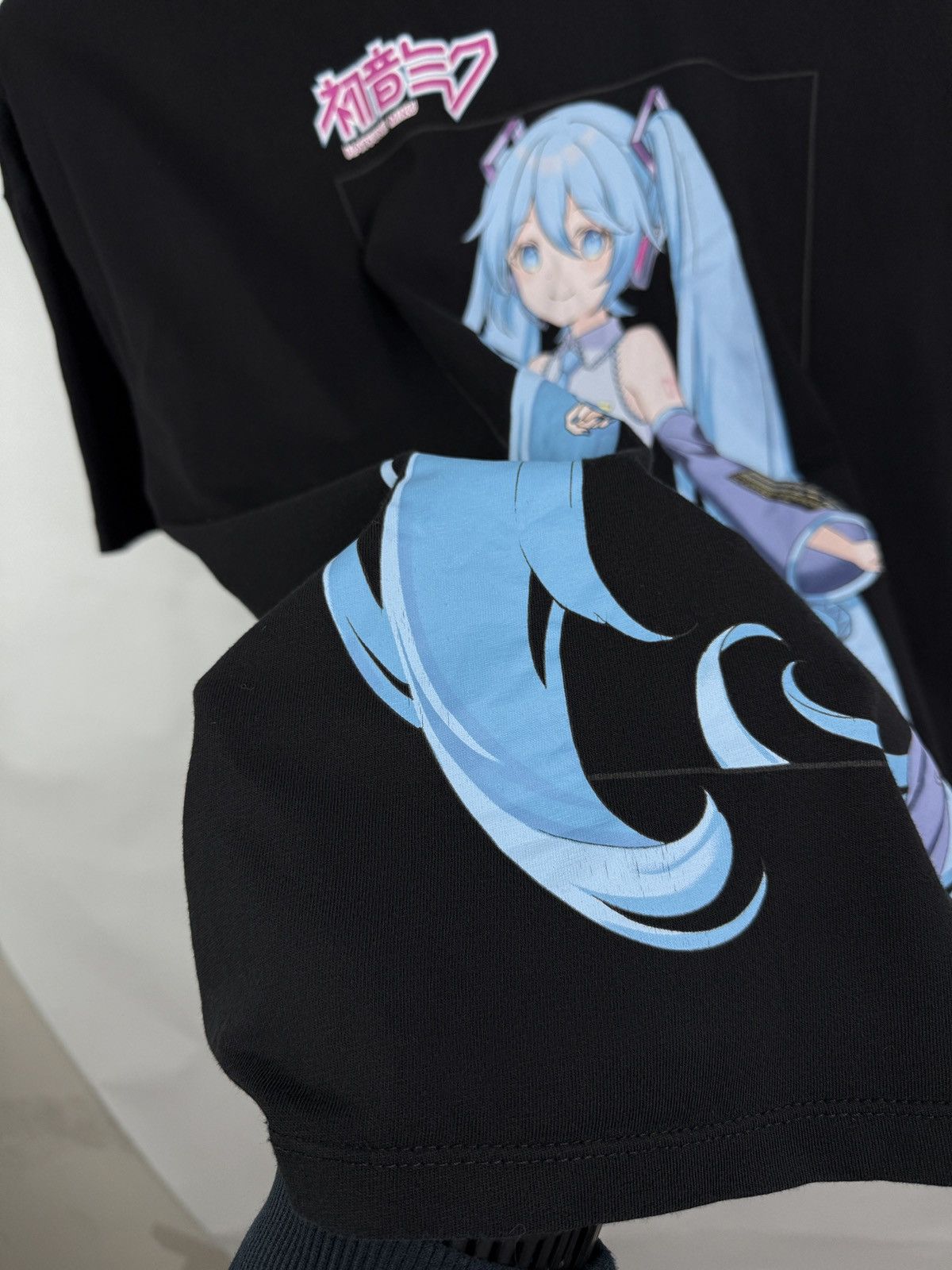 Japanese Brand 🇯🇵 Y2K Hatsune Miku by Crypton Future Media Art by Choocy CFM Size US M / EU 48-50 / 2 - 9 Thumbnail