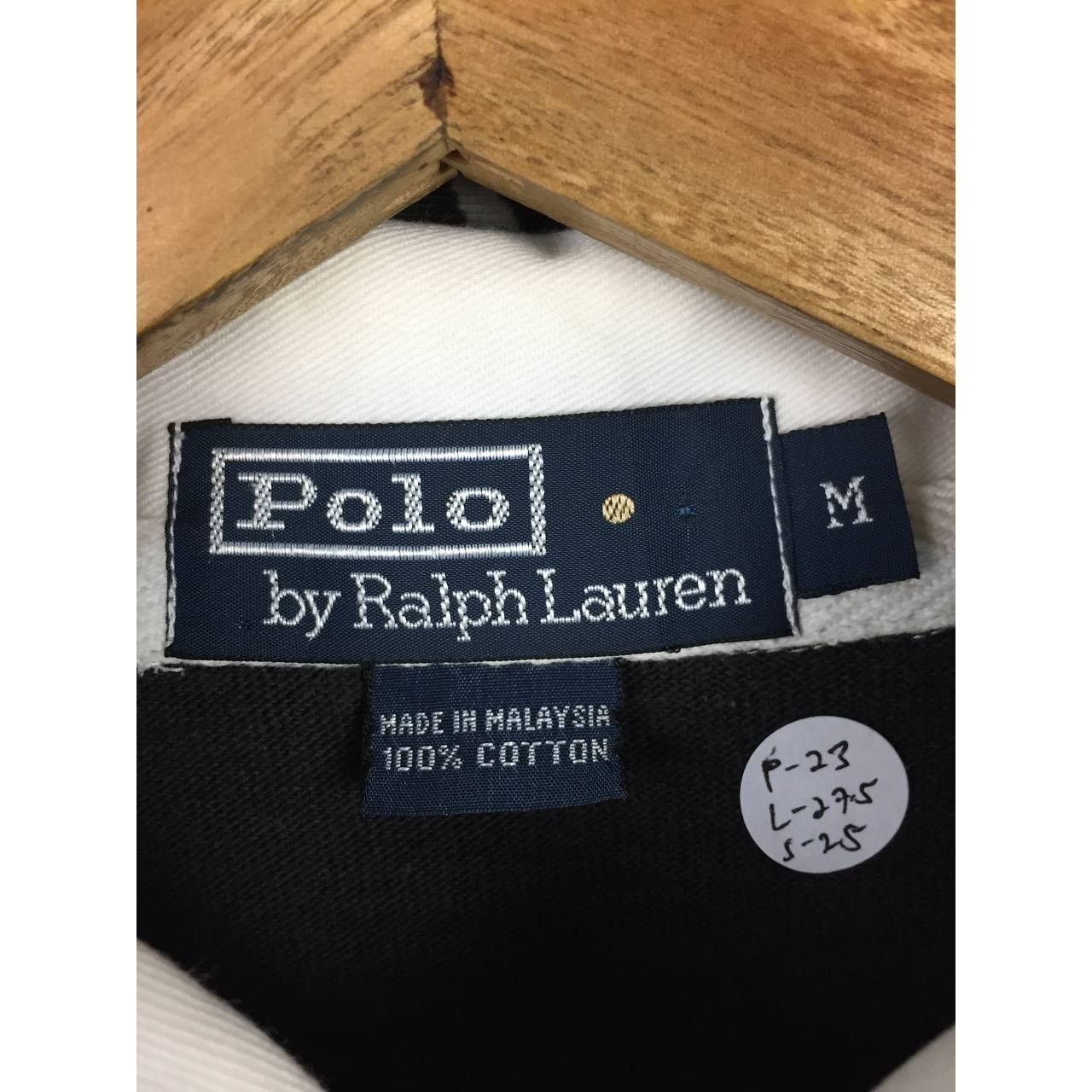 Polo Ralph Lauren Vtg Polo Ralph Lauren Small Logo Longsleeve Rugby Polo Tee Size US M / EU 48-50 / 2 - 16 Thumbnail