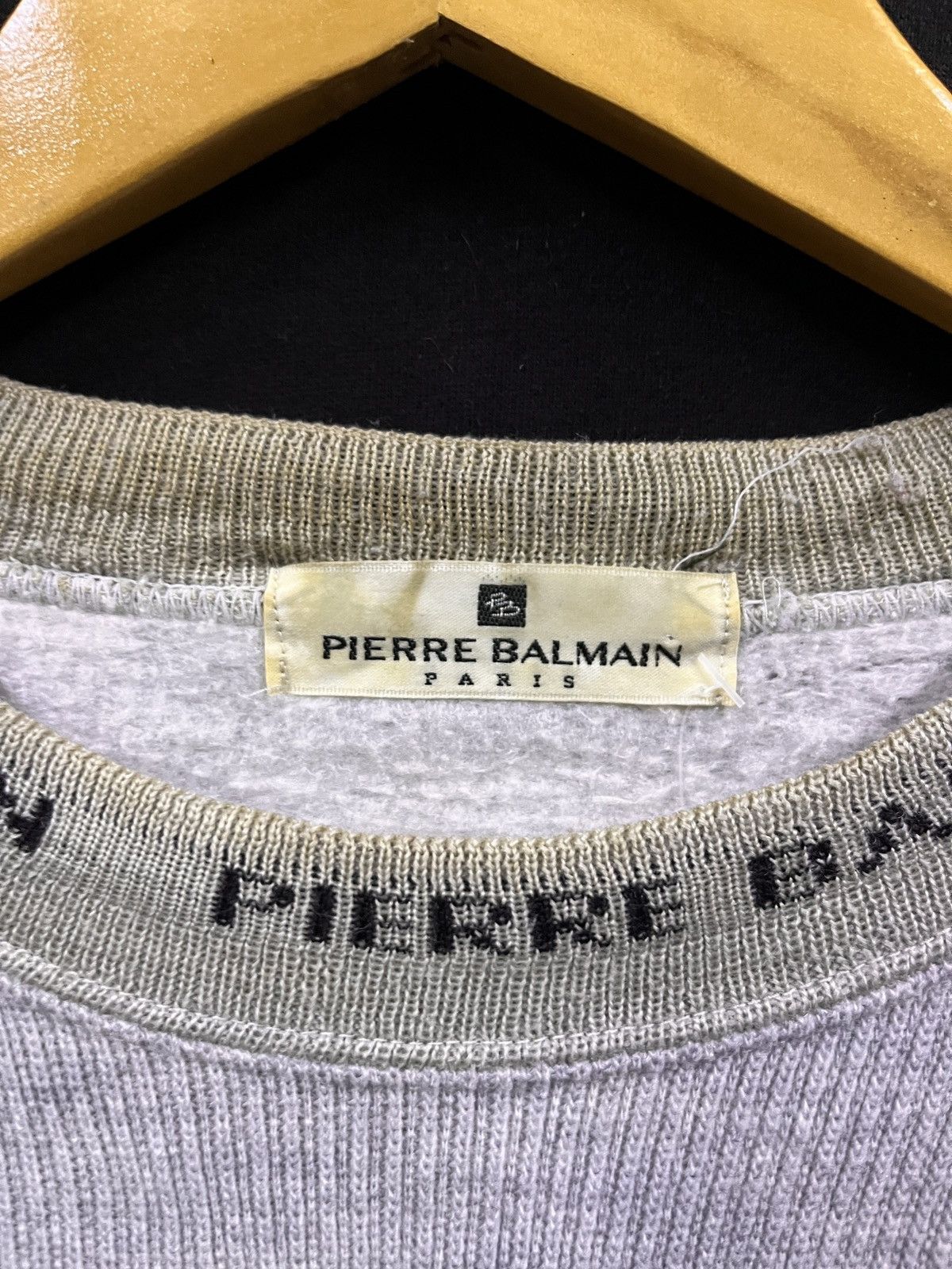 Balmain VINTAGE PIERE BALMAIN PARIS TOM TOM SWEATSHIRT Size US XL / EU 56 / 4 - 6 Thumbnail