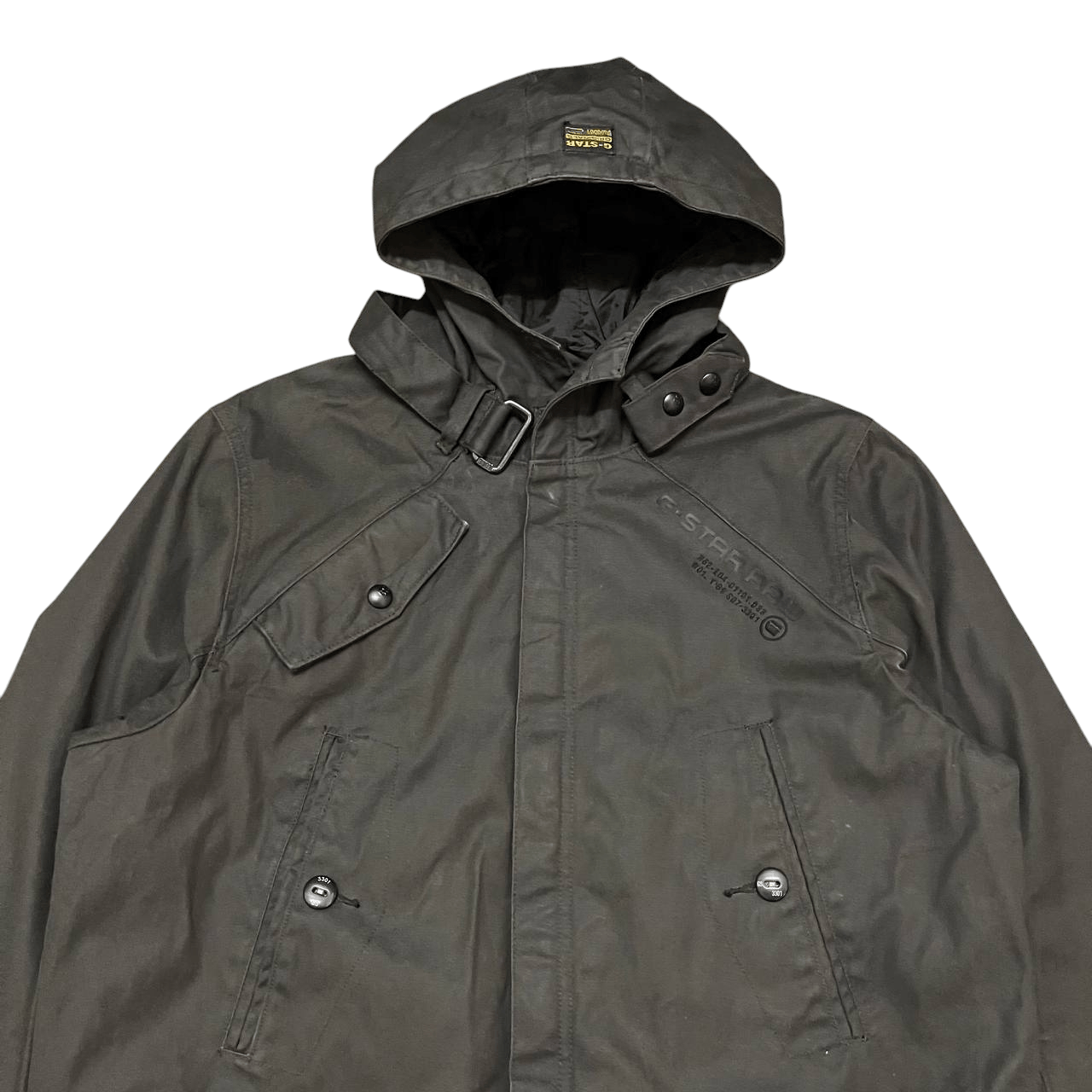 G-Star G Star Raw Astron Parka Wax Coated Size US L / EU 52-54 / 3 - 2 Thumbnail