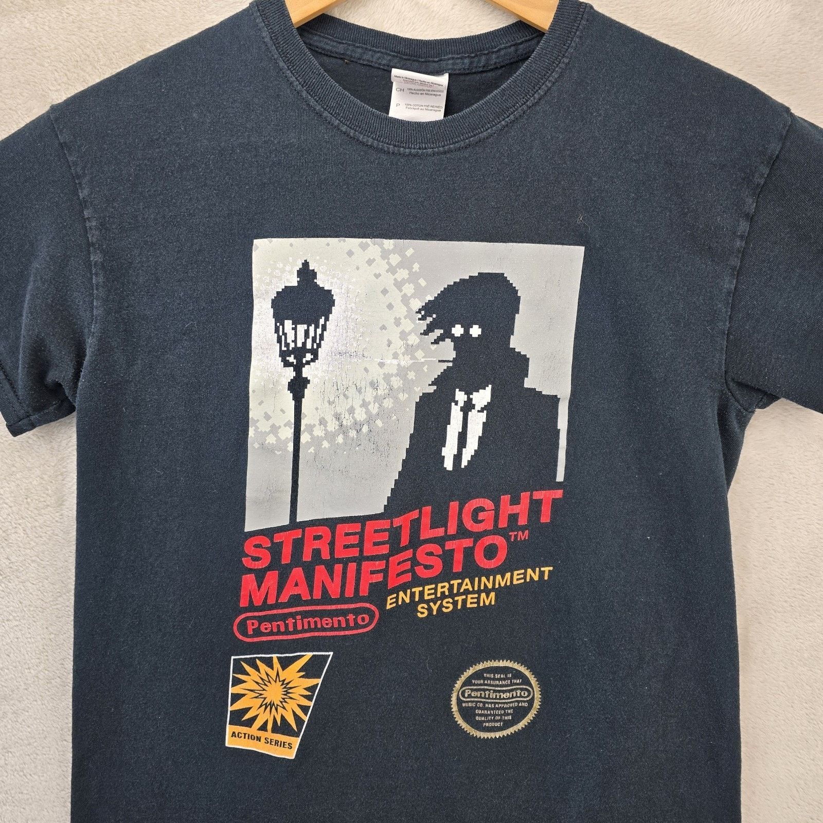 Gildan Streetlight Manifesto Pentimento Shirt Mens Small Nintendo Size US S / EU 44-46 / 1 - 2 Thumbnail