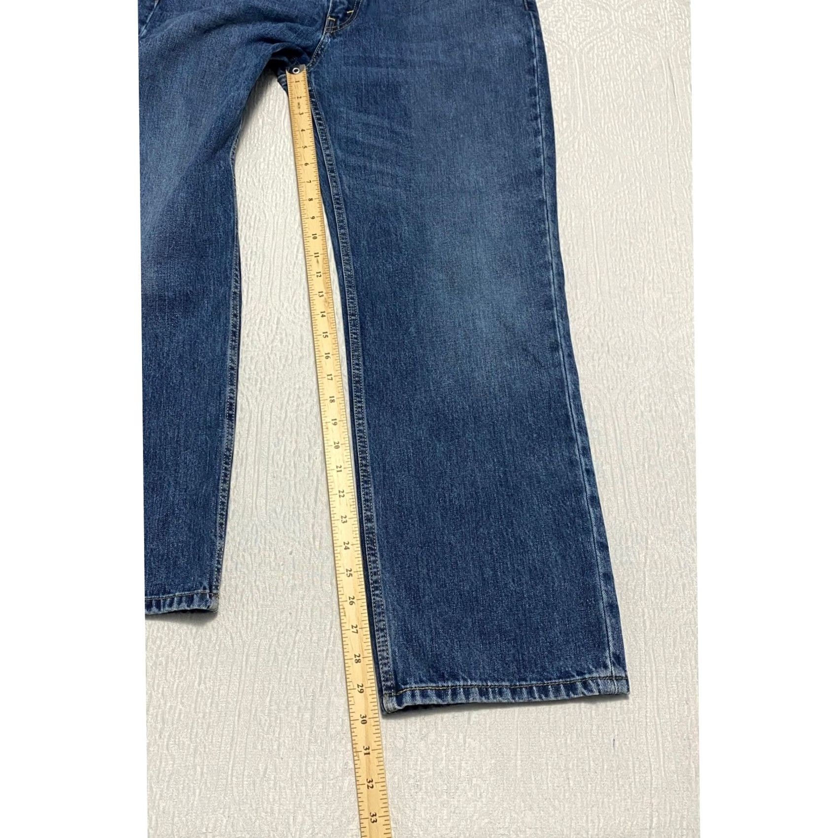 Levi's Levi’s 514 Men’s Straight Jeans Regular W38 L30 Blue Denim Cotton Denim Medium Wash 5-Pocket Size US 38 / EU 54 - 5 Thumbnail